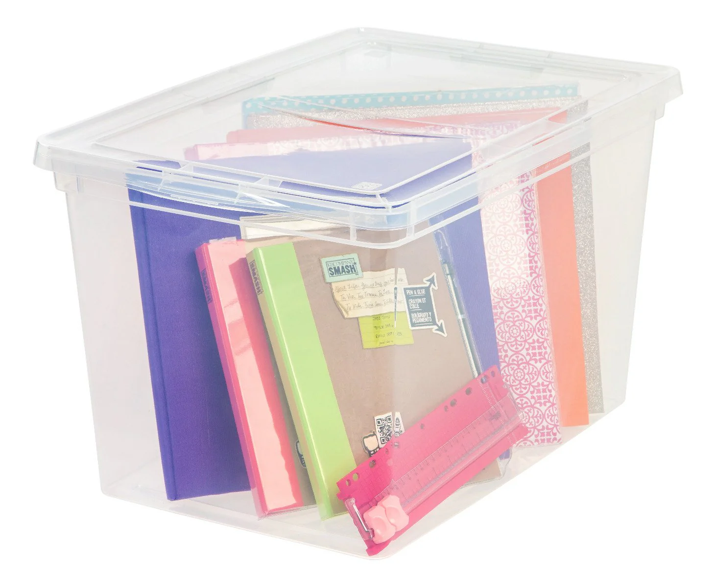 Clear Storage Box - 68 QT - Image 10