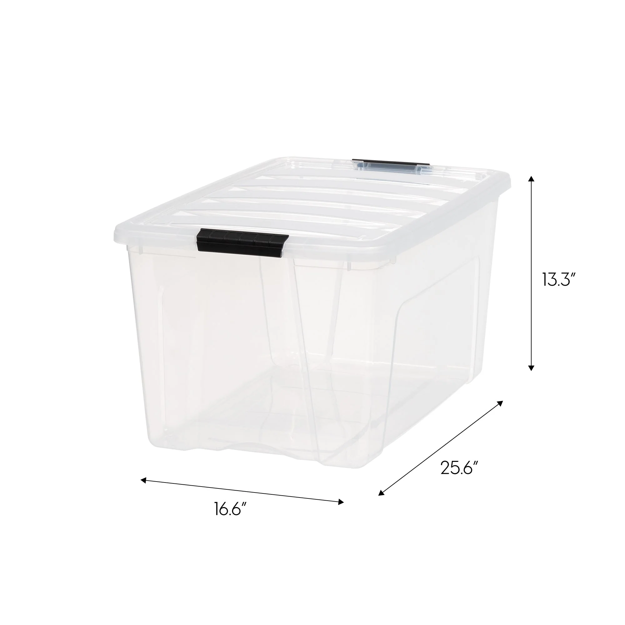 Clear View Plastic Storage Bin 4 pack - 18 gal. (72 qt.) - Image 9