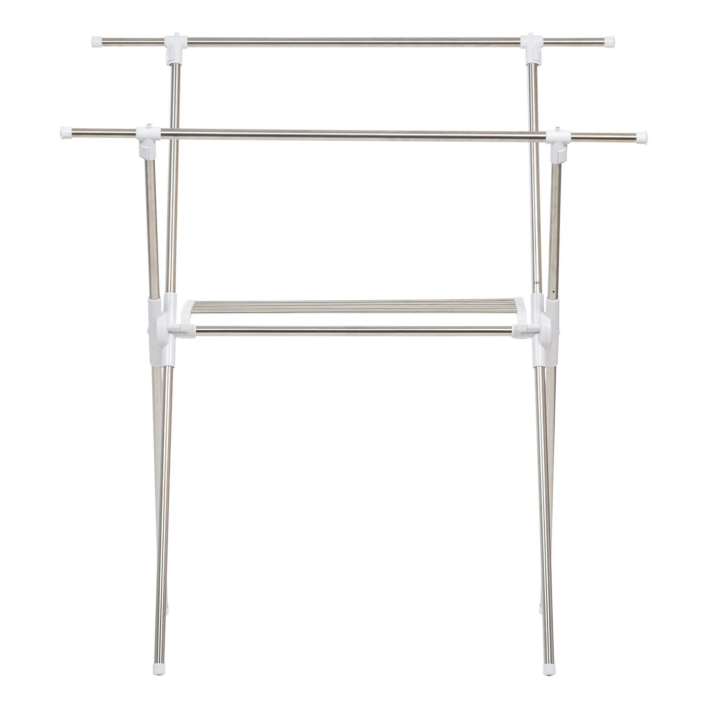Clothes Foldable Drying Rack with Extendable Rods - Image 2