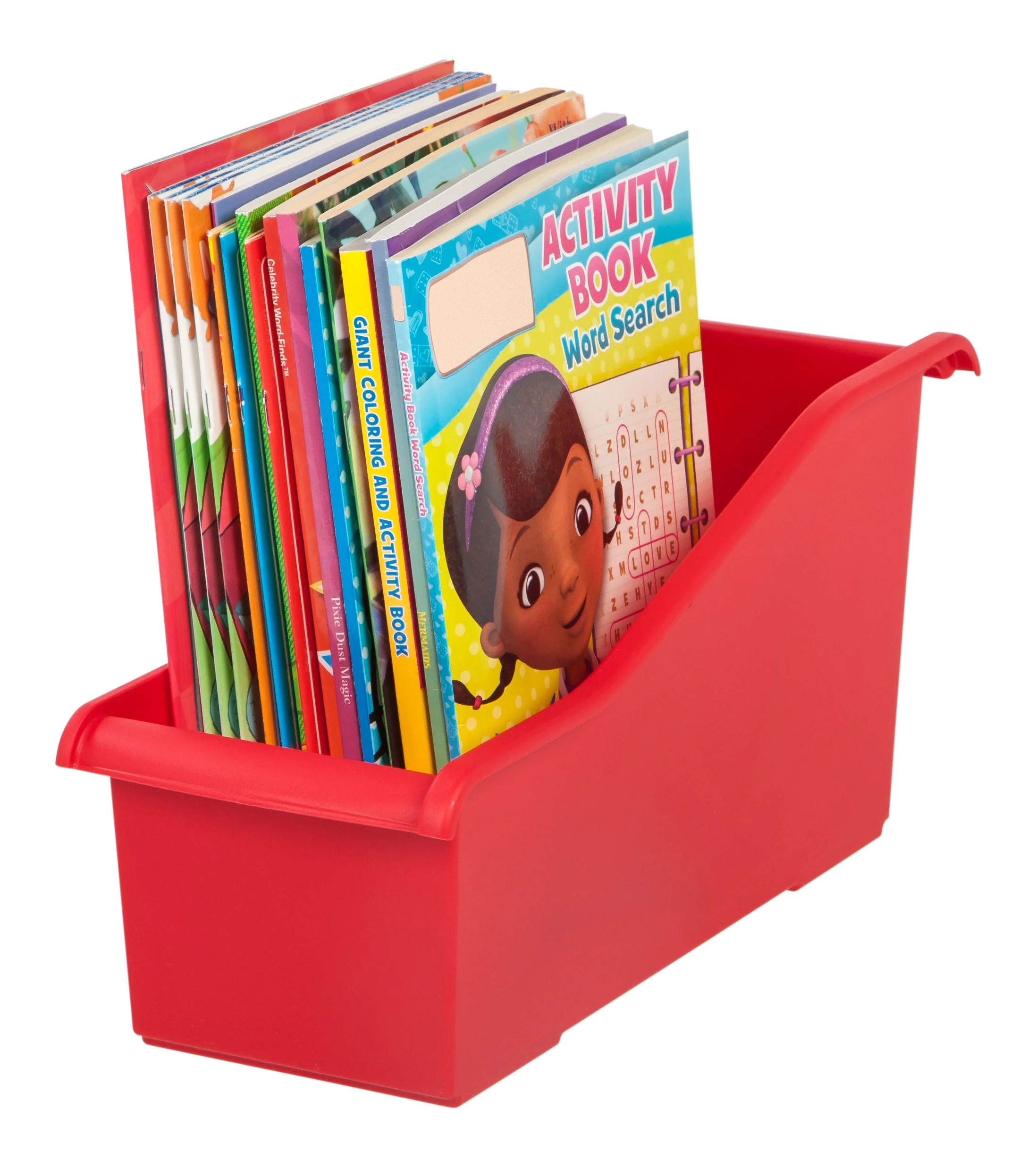 Connecting Book Bin, Red or Blue - Image 6