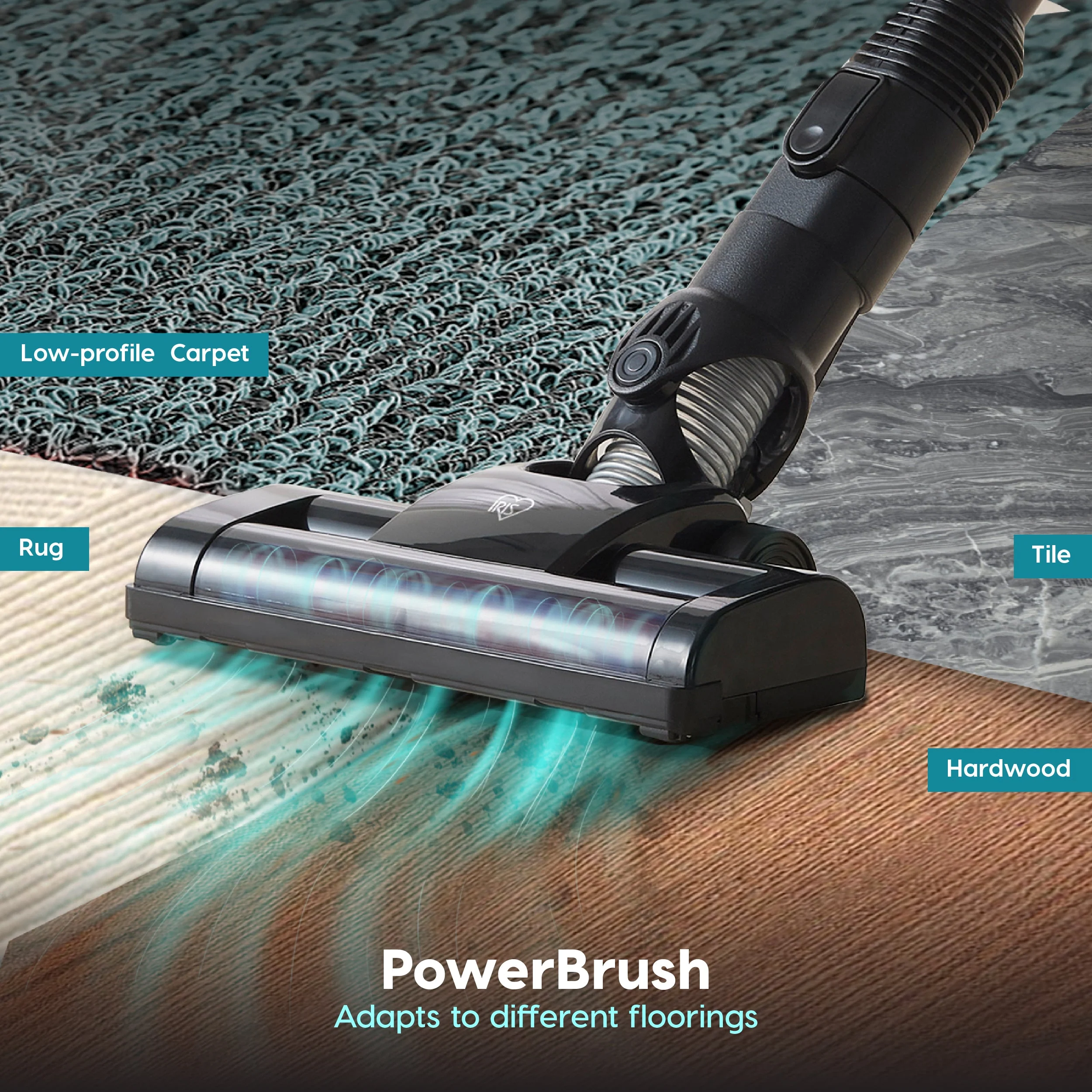 Cordless Stick Vacuum Cleaner with Replaceable Rechargeable Battery - Image 10