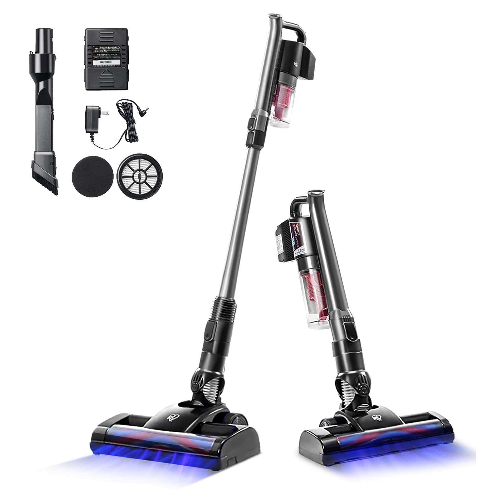 Cordless Stick Vacuum Cleaner with Replaceable Rechargeable Battery - Image 15