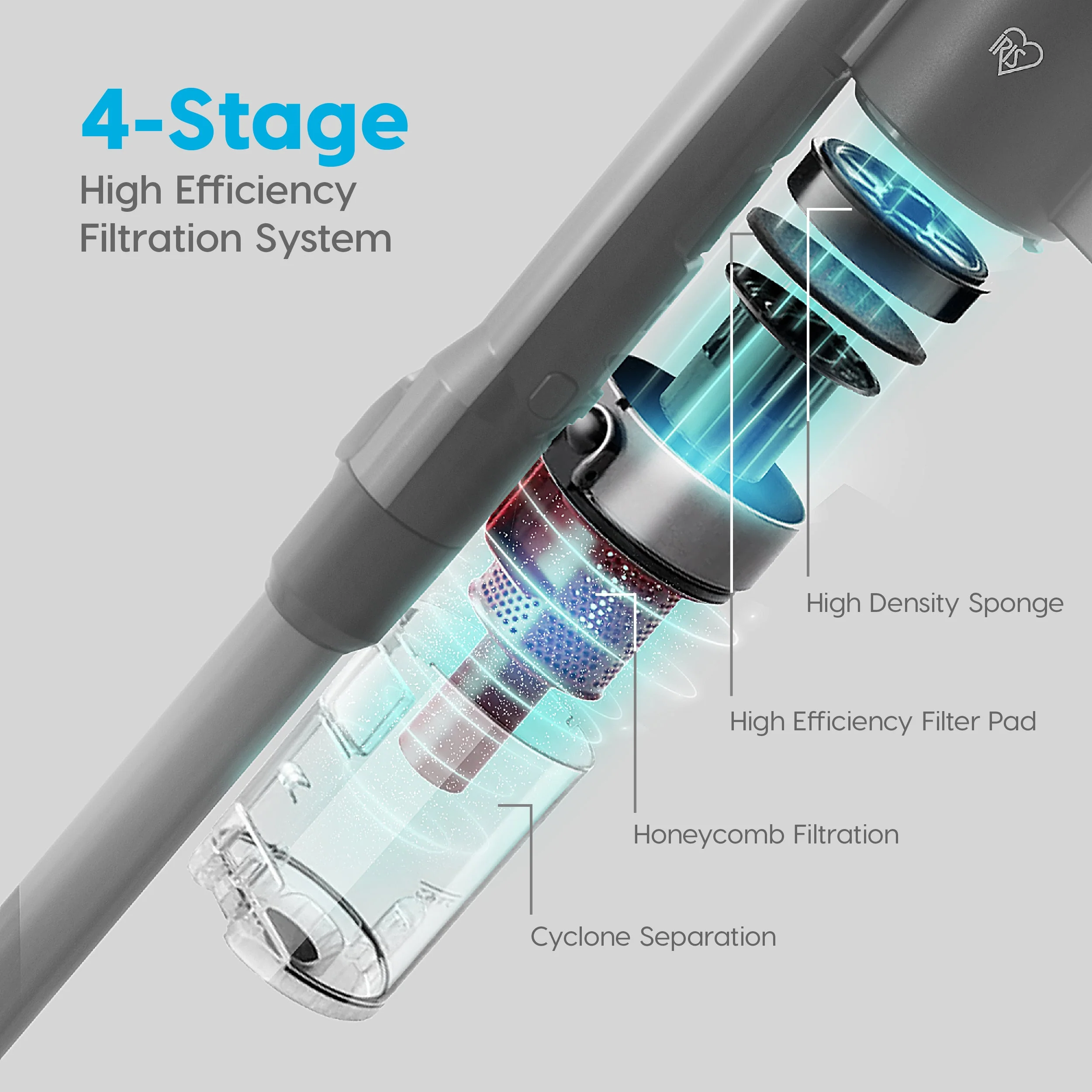Cordless Stick Vacuum Cleaner with Replaceable Rechargeable Battery - Image 21