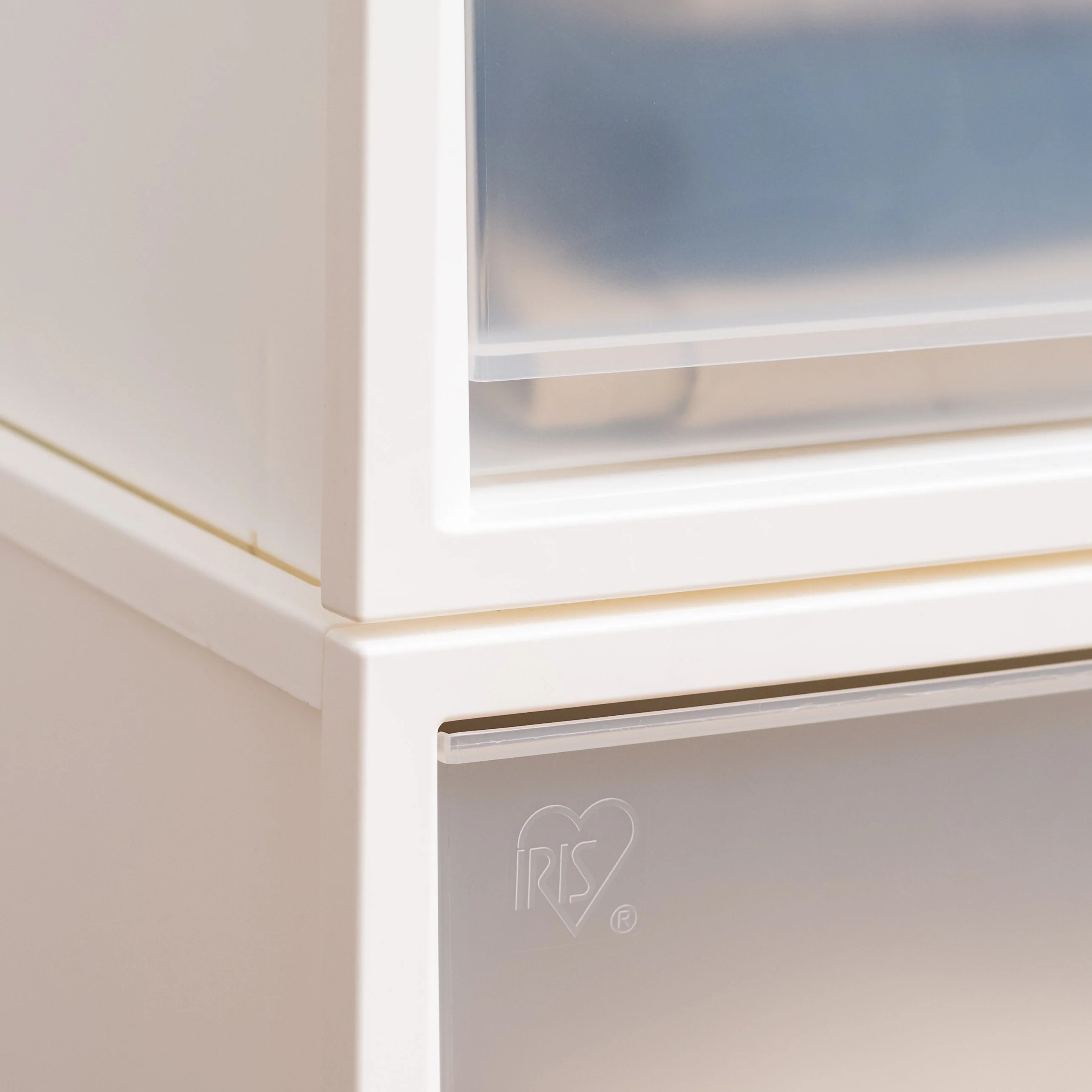 Deep Box Chest Drawer, White, 3 Pack - Image 6