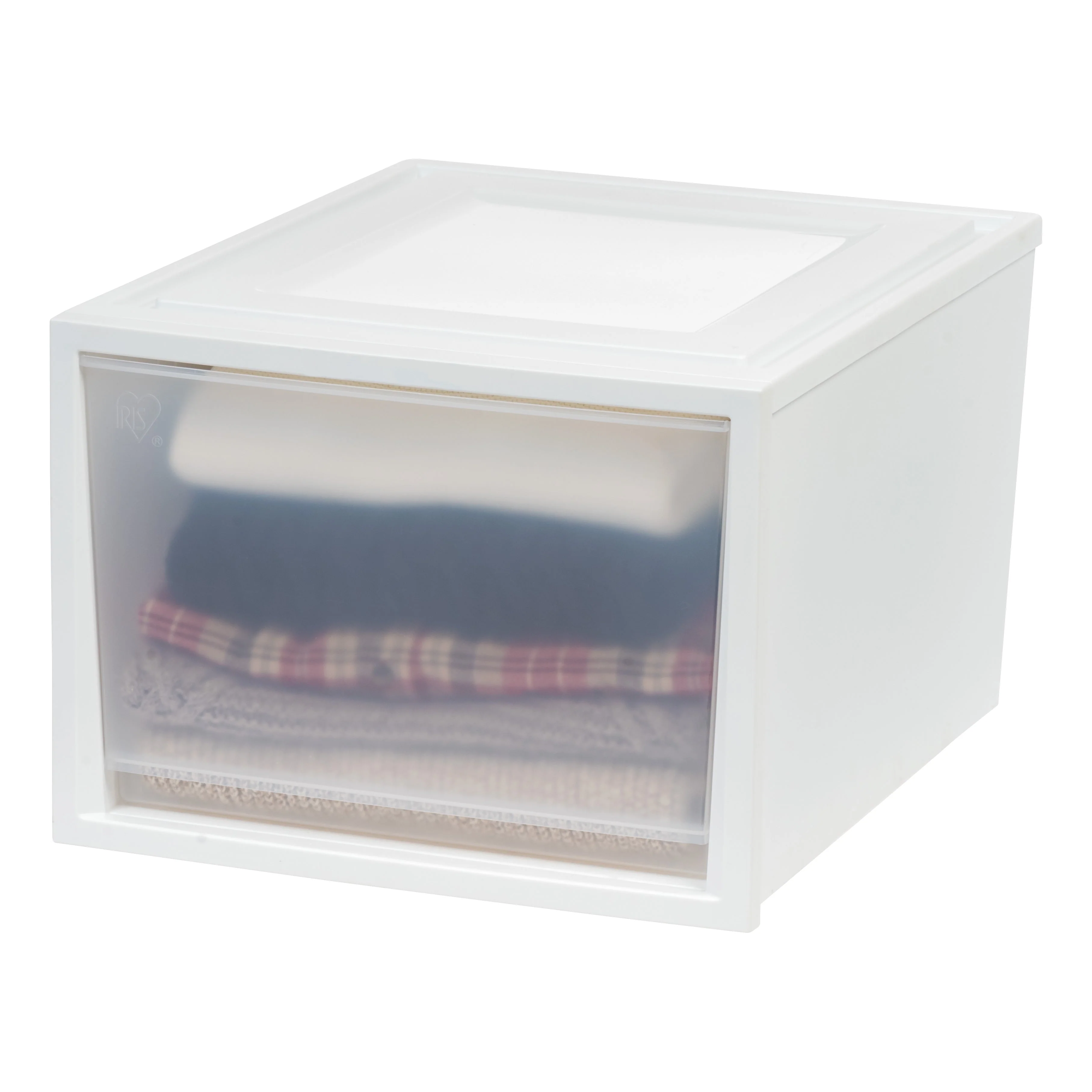 Deep Box Chest Drawer, White, 3 Pack - Image 7
