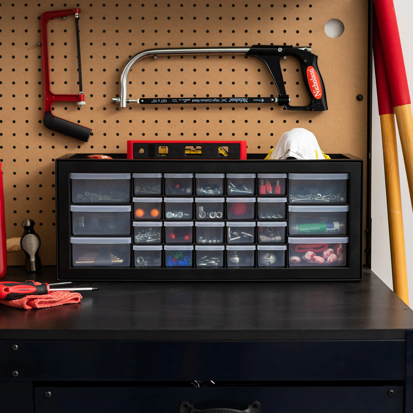 Drawer Parts Cabinet - 26 Drawer - Image 9