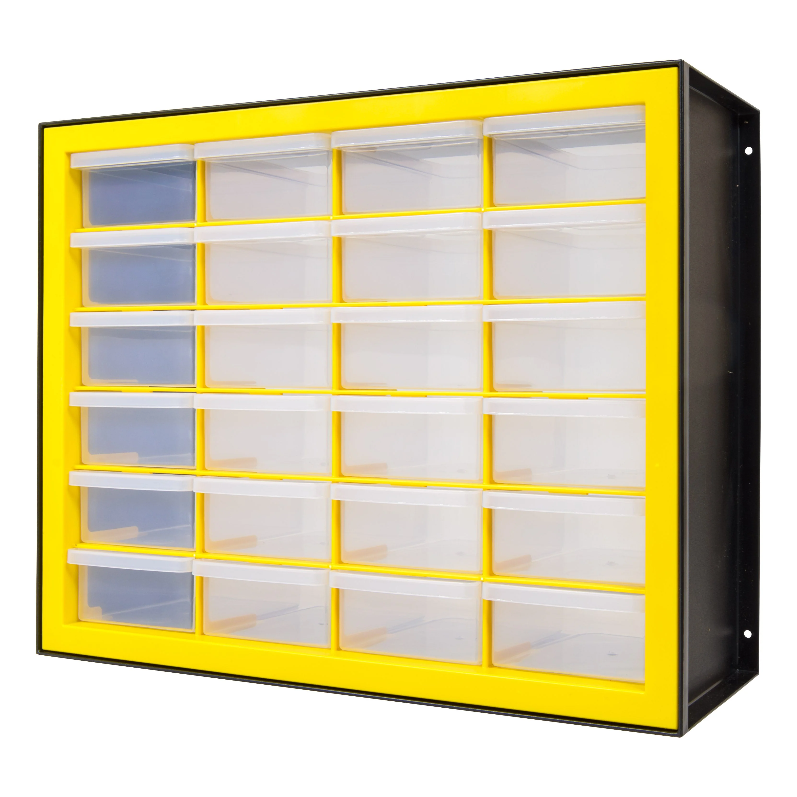 Drawer Parts Cabinet, Black/Yellow - Image 9