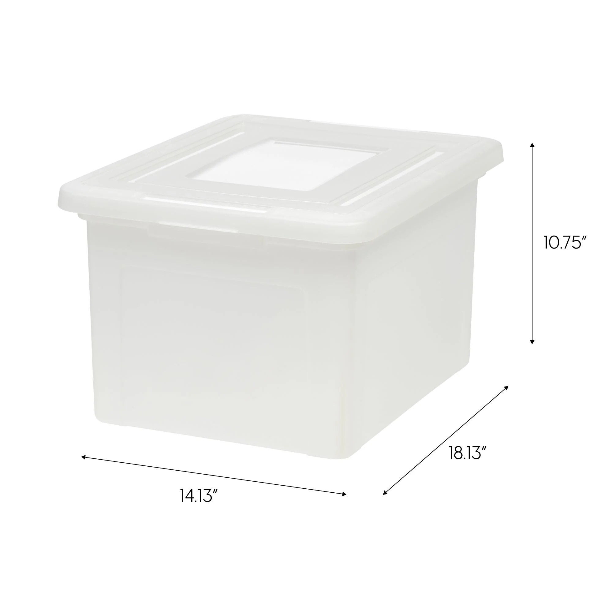 Dual Purpose Letter and Legal Size File Box - 4 Pack - Image 10