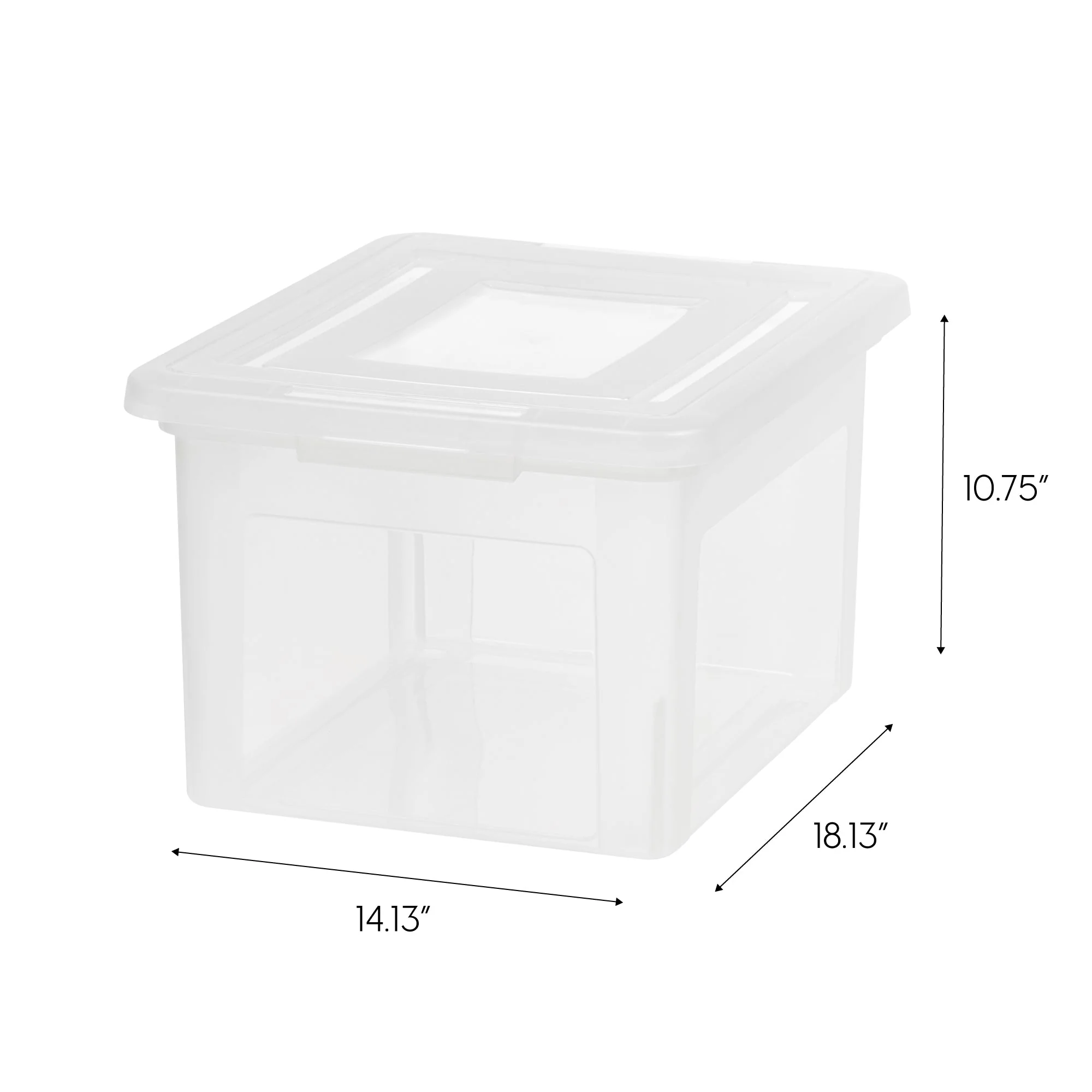 Dual Purpose Letter and Legal Size File Box - 4 Pack - Image 5