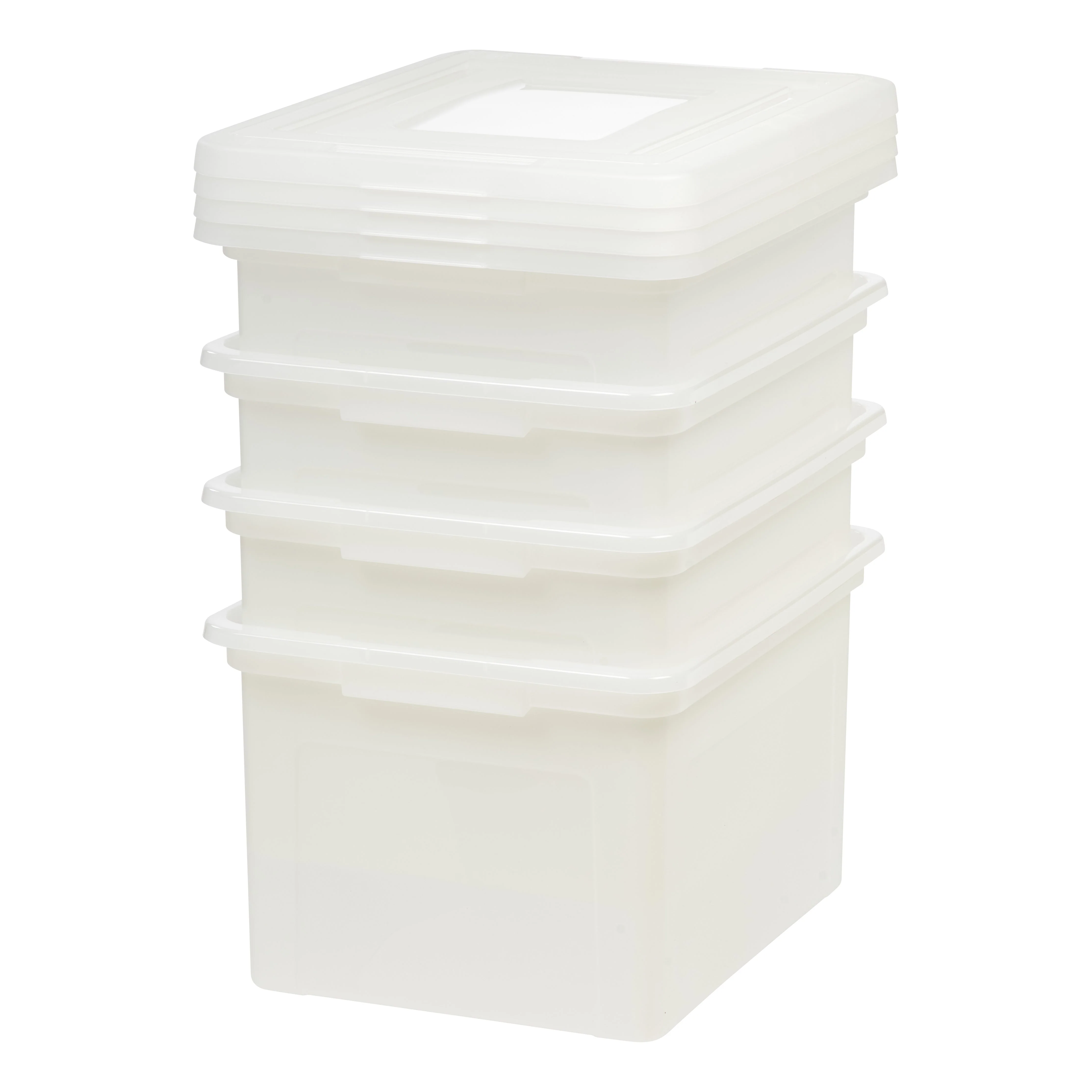 Dual Purpose Letter and Legal Size File Box - 4 Pack - Image 6