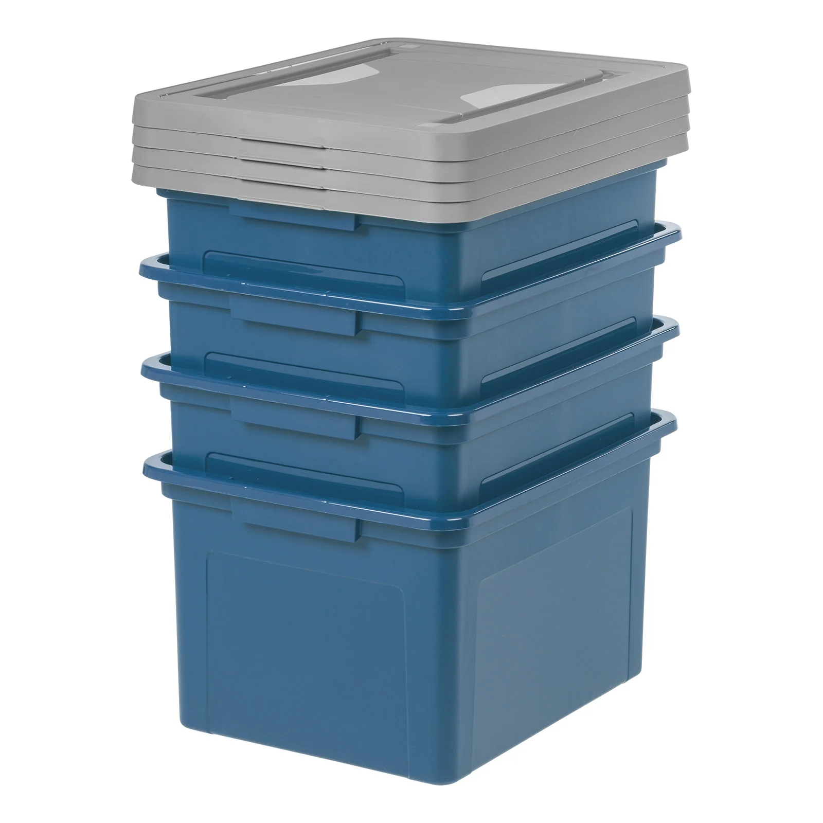 Eco-Friendly 35Qt File Totes for Storage 4 Pack - Image 10