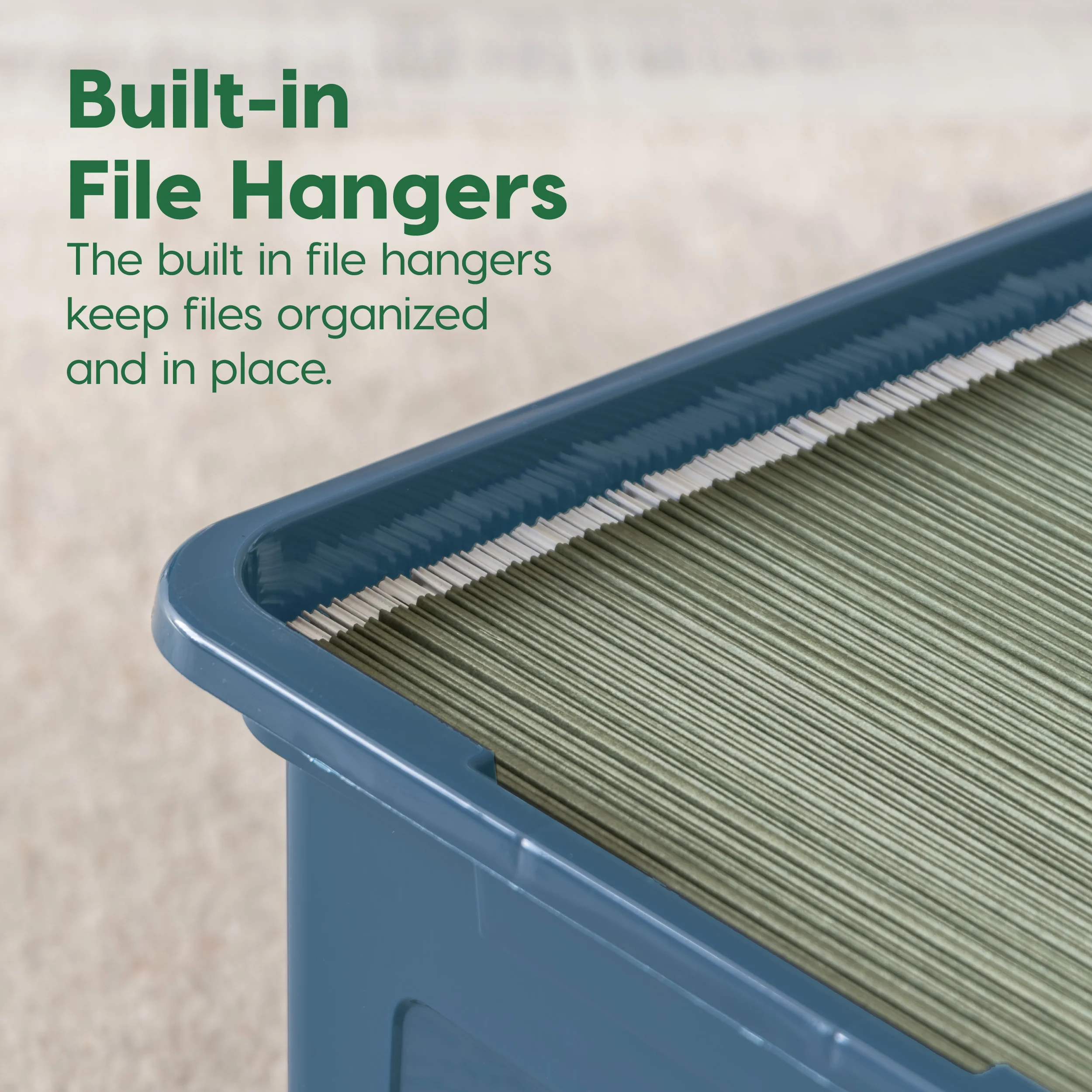 Eco-Friendly 35Qt File Totes for Storage 4 Pack - Image 8