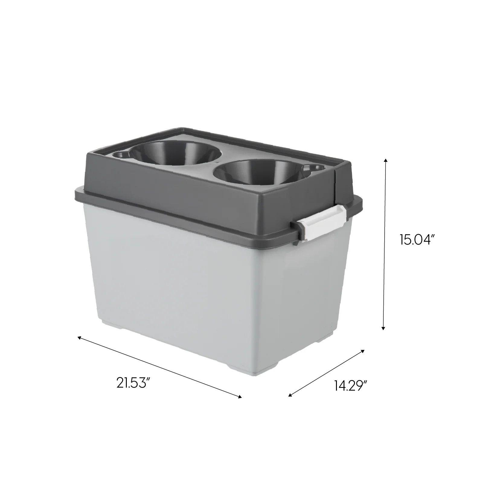 Elevated Feeder with Airtight  Storage - Large - Image 7