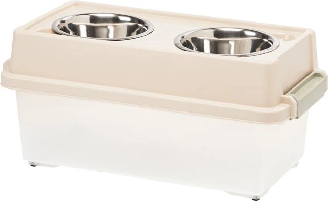 Elevated Feeder with Airtight Storage - Medium
