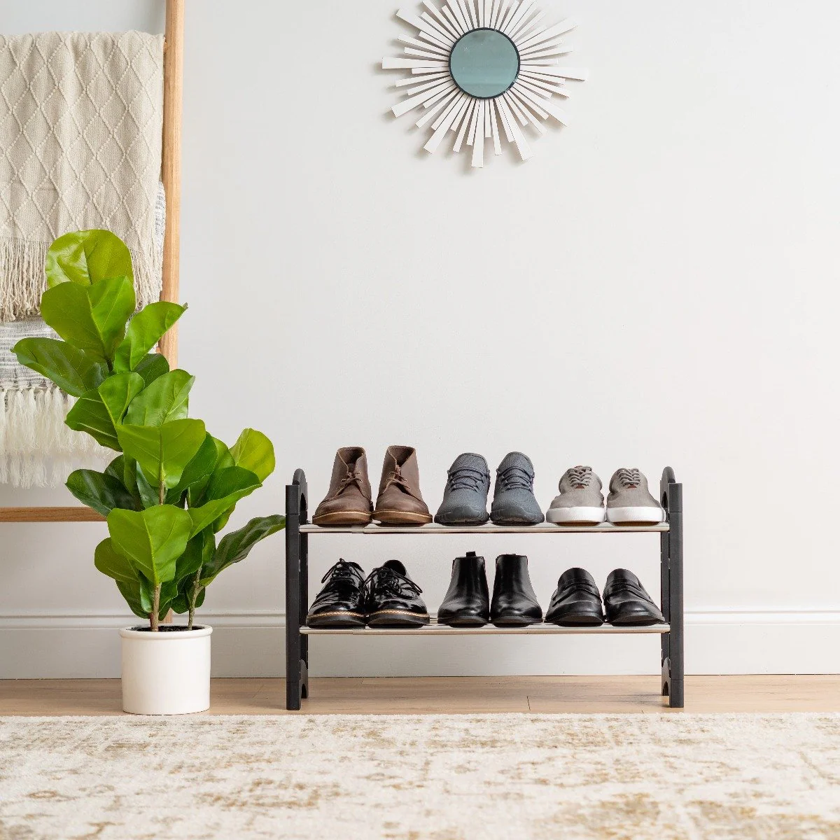 Extendable Shoe Rack - 2 Tier - Image 8