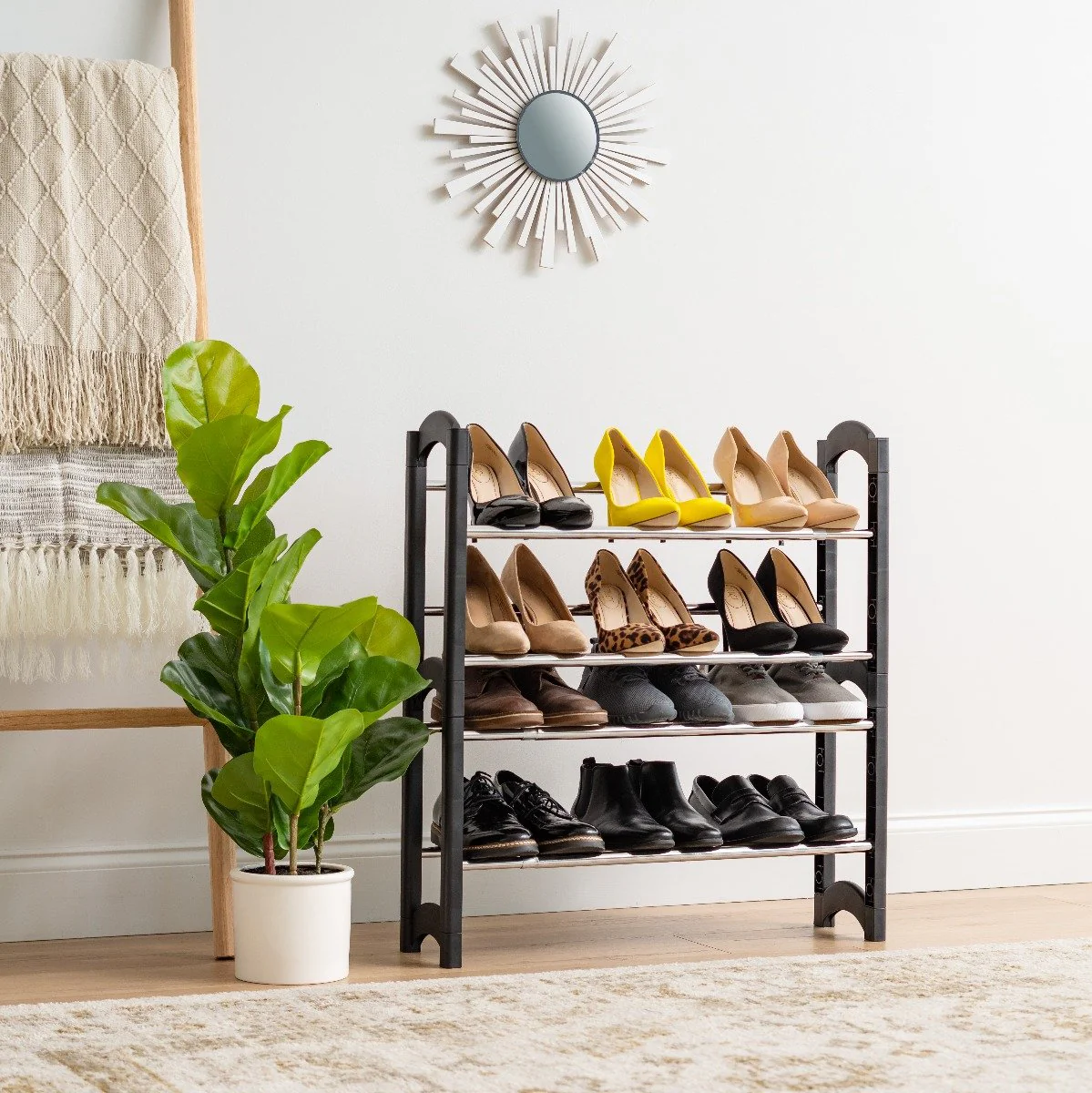Extendable Shoe Rack - 2 Tier - Image 9