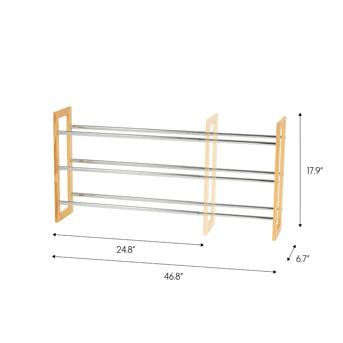 Extendable Shoe Rack - 3 Tier - Image 10