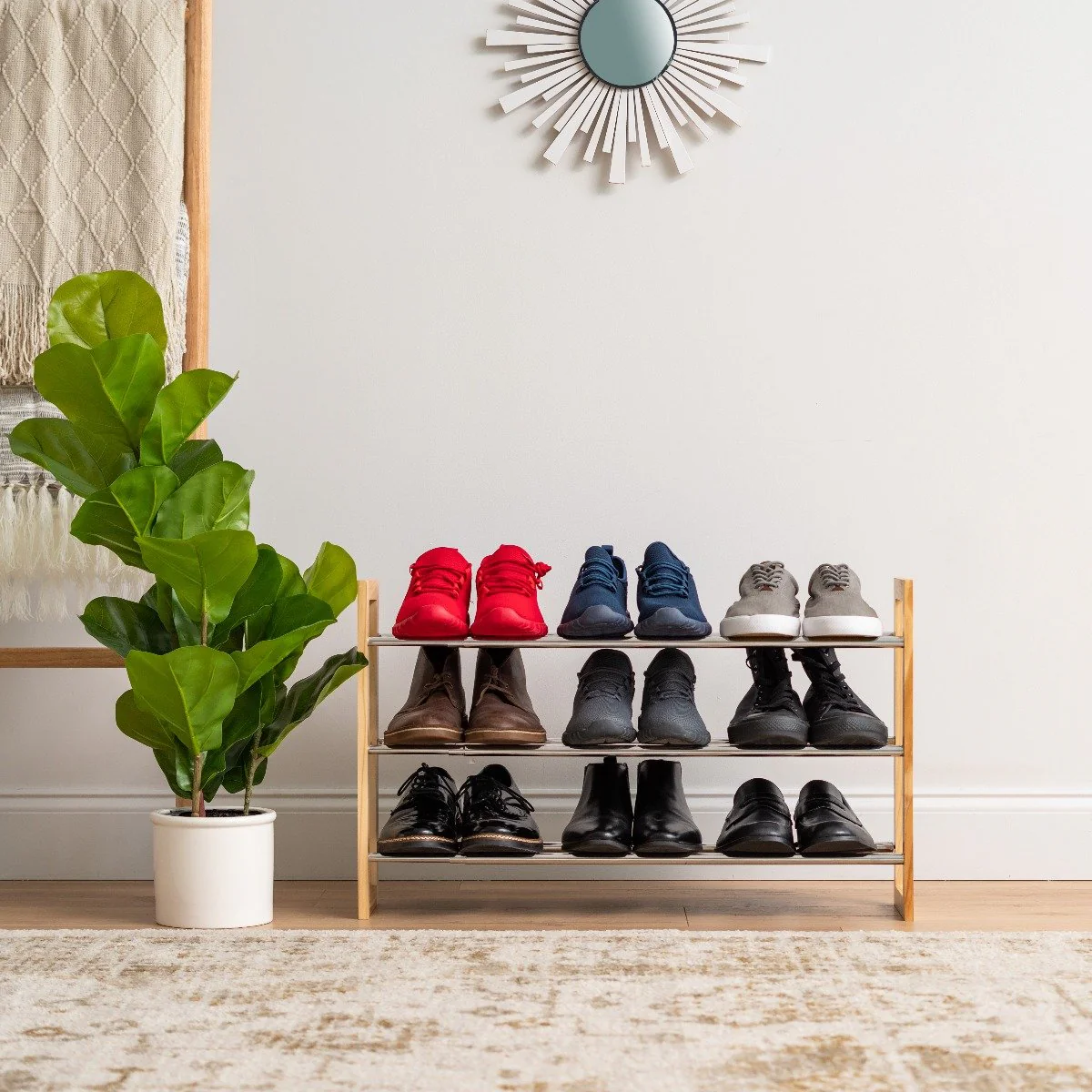 Extendable Shoe Rack - 3 Tier - Image 4