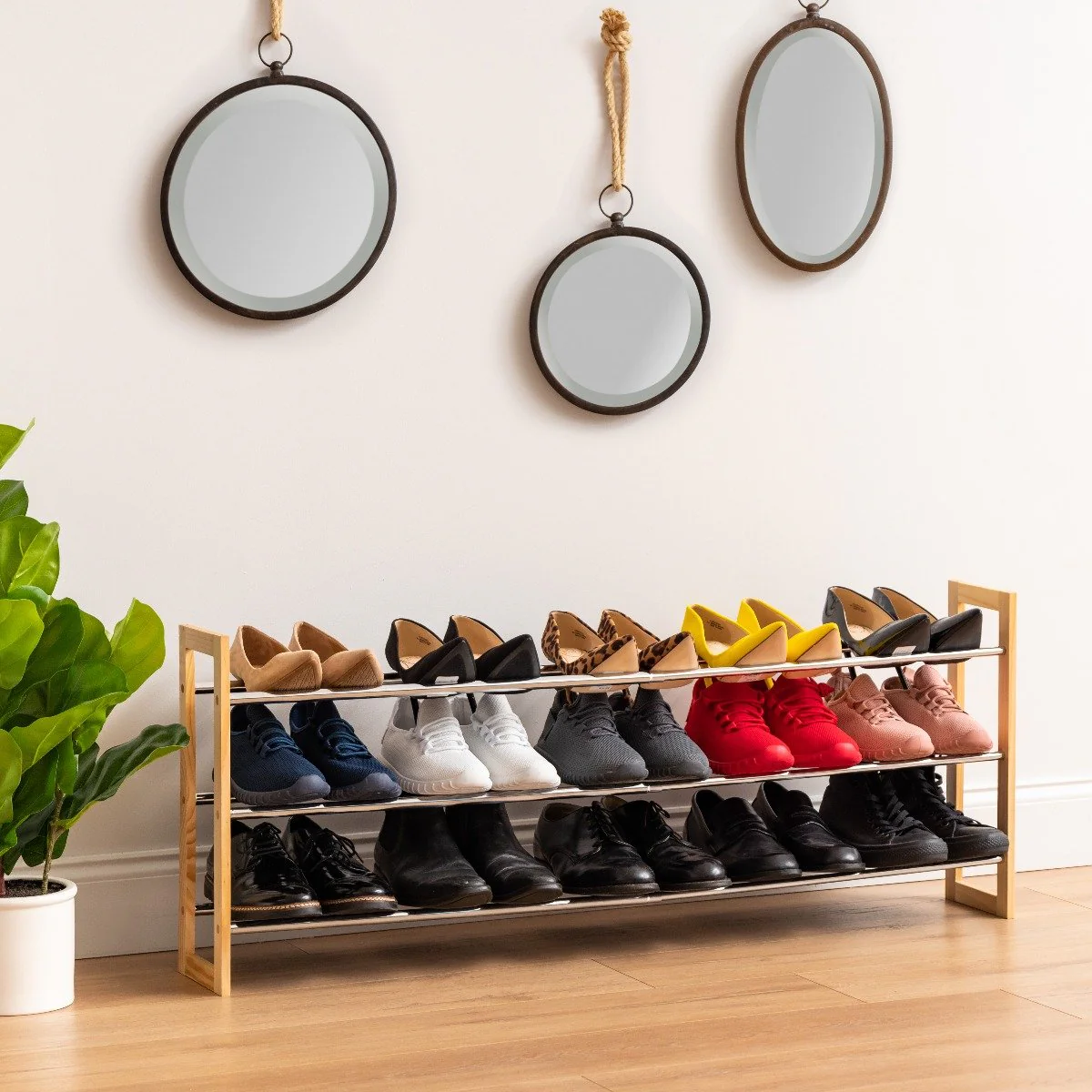 Extendable Shoe Rack - 3 Tier - Image 6