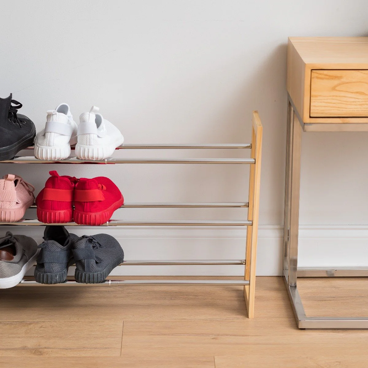 Extendable Shoe Rack - 3 Tier - Image 9
