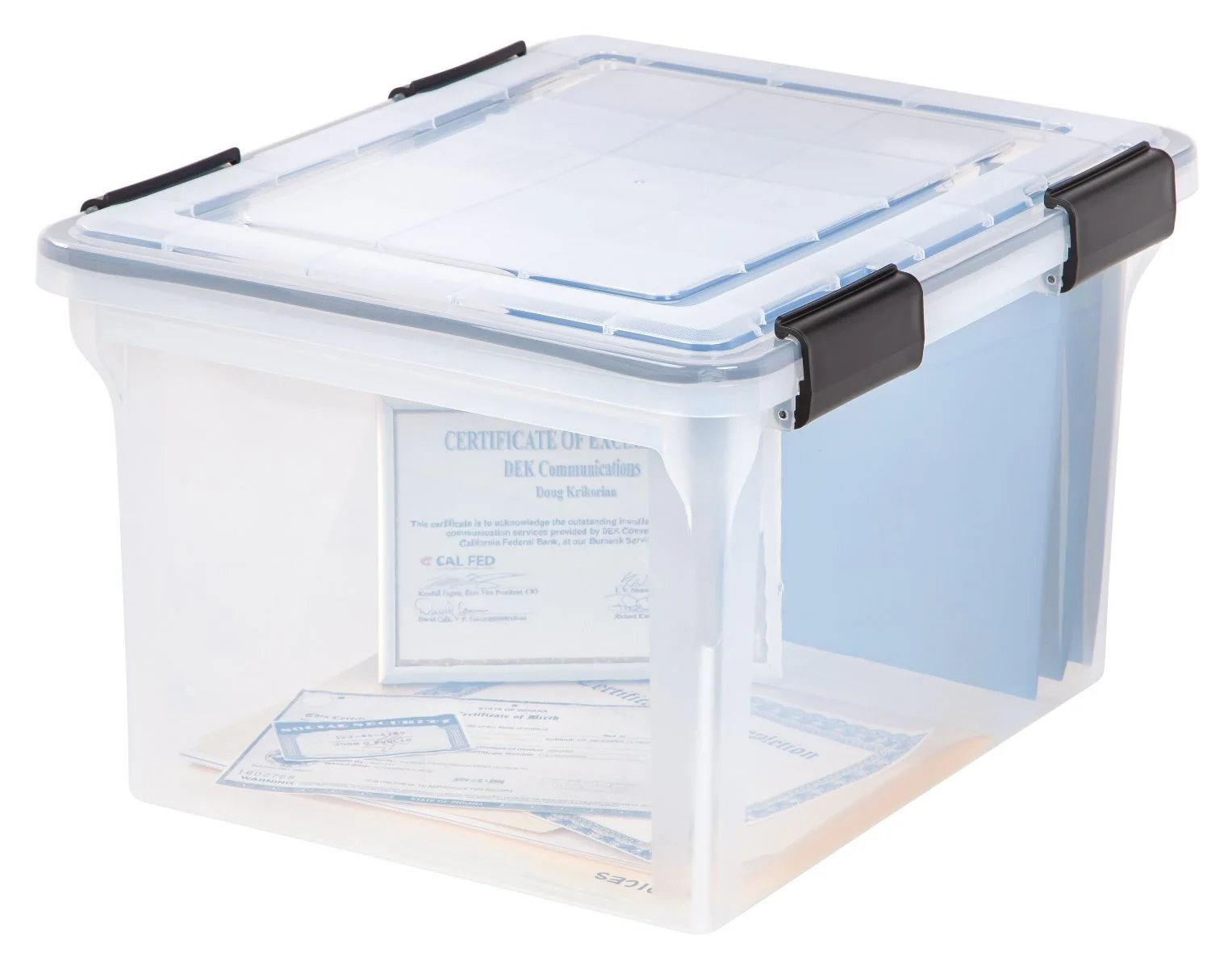File Box (Letter Legal), WeatherPro® - 32 qt. (8 gal.) - Gasket Box - Image 9
