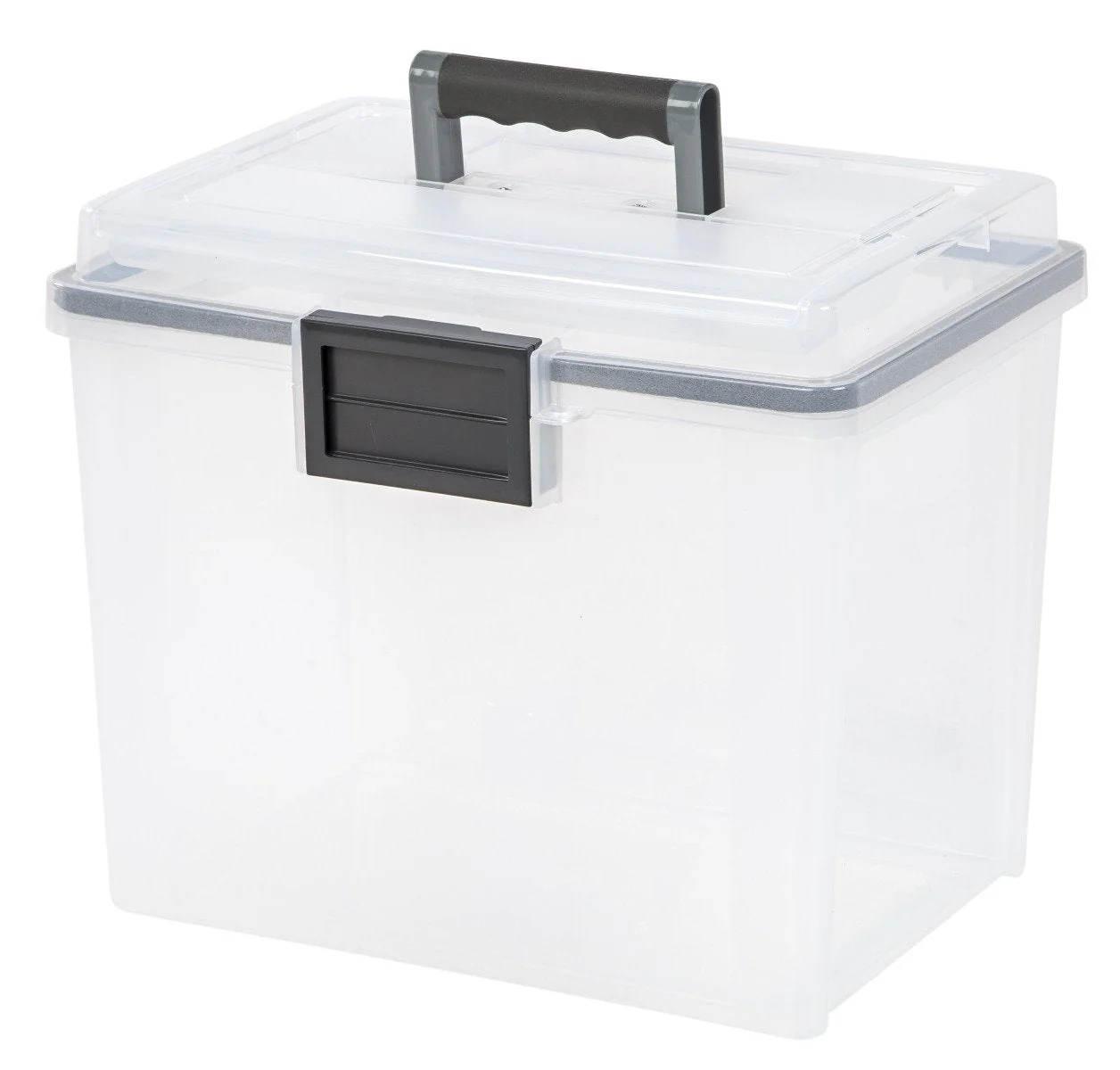 File Box (Letter) with Handle and Organizer, WeatherPro® - 19 QT - Gasket Box - Image 9