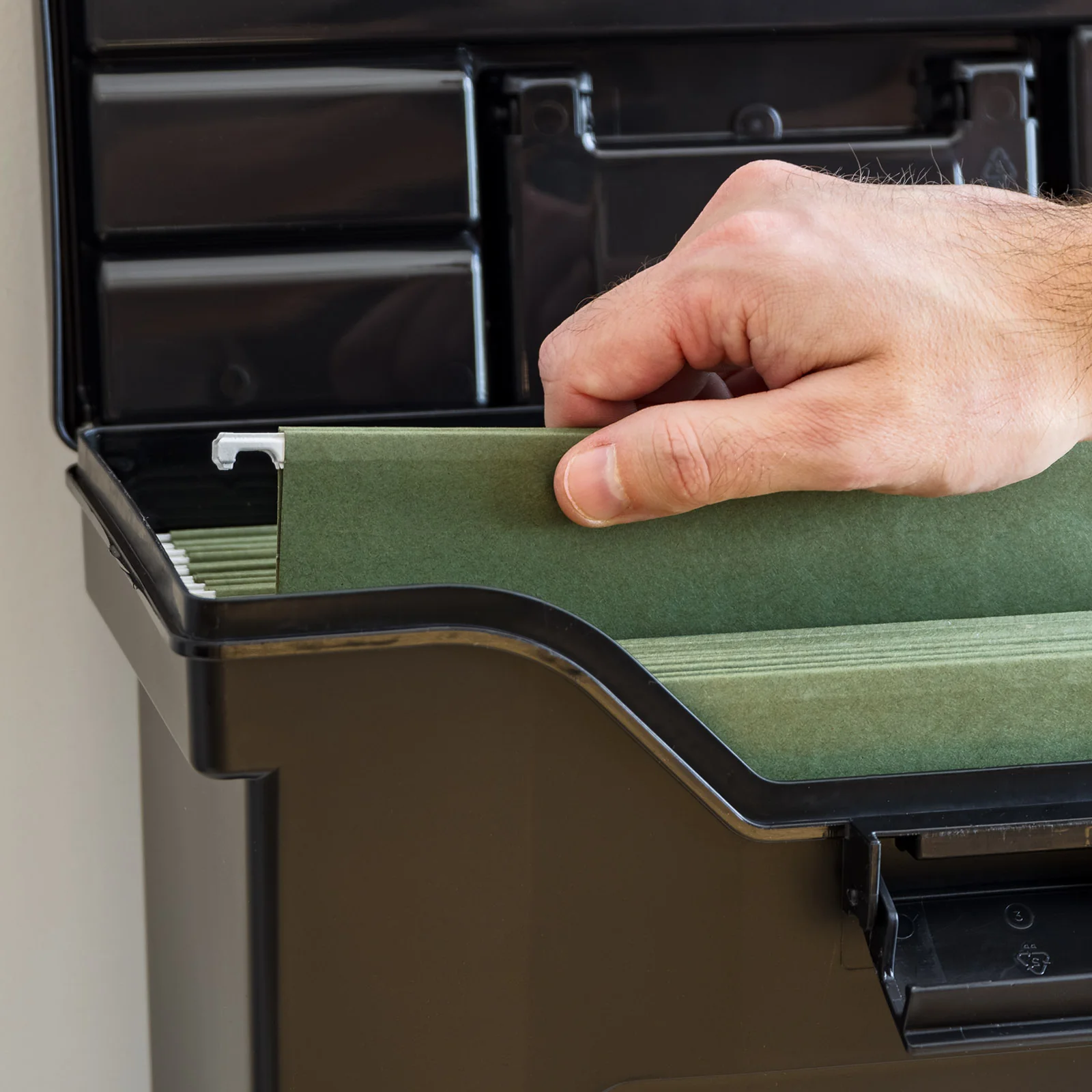 File Box with Lid File Organizer - Image 4