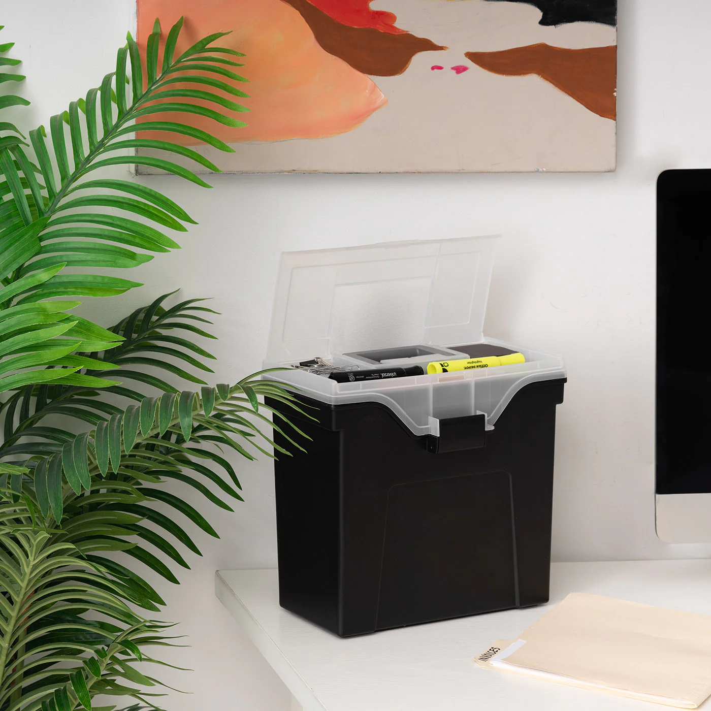 File Box with Lid File Organizer - Image 5