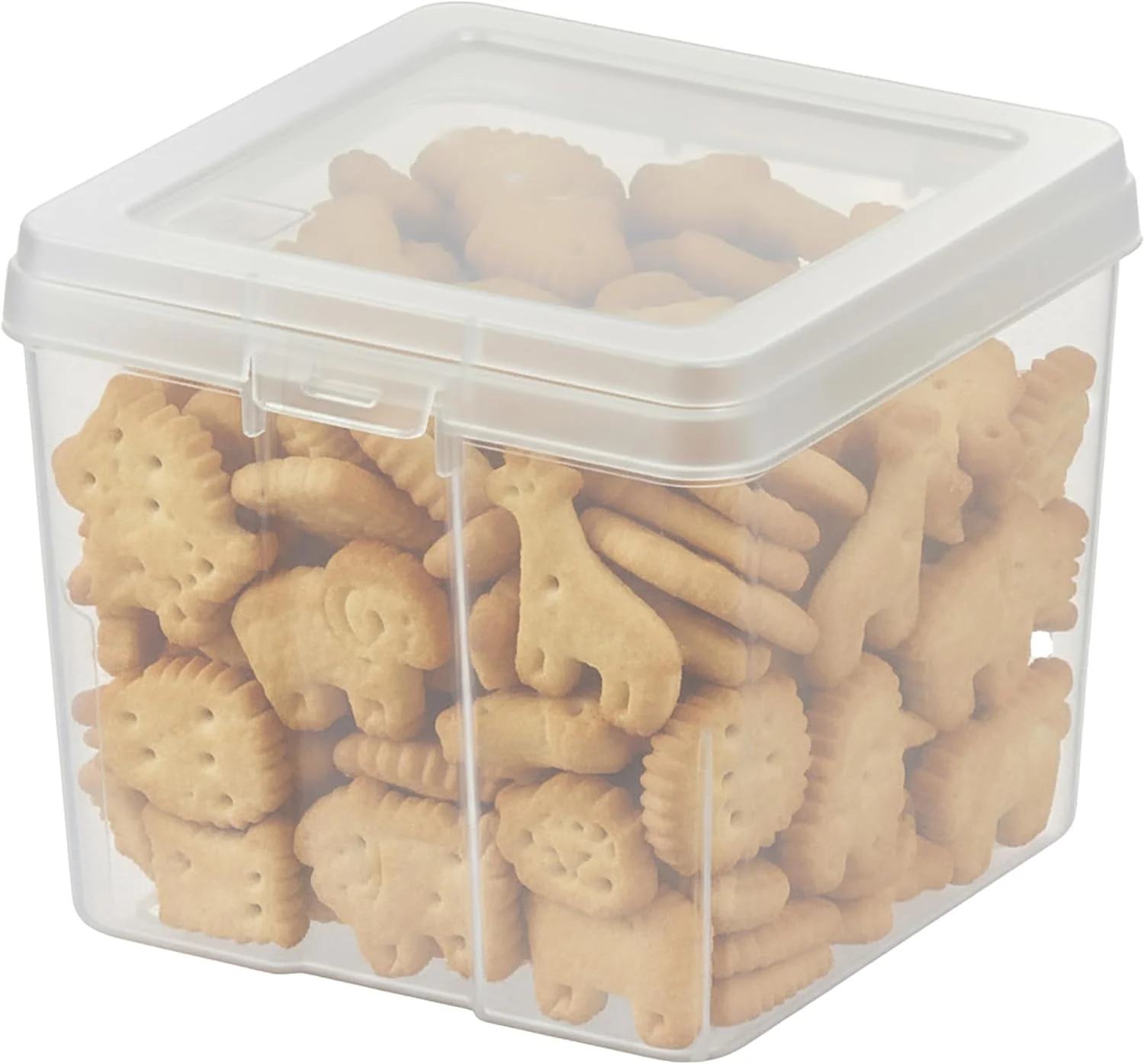 Food Storage Containers with Flip-Top Lid, 1.3 Qt - 10 Pack - Image 3