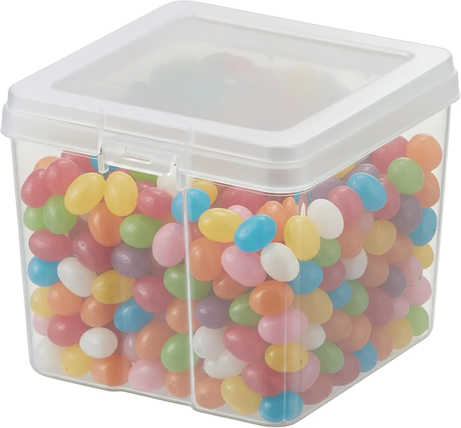 Food Storage Containers with Flip-Top Lid, 1.3 Qt - 10 Pack - Image 4