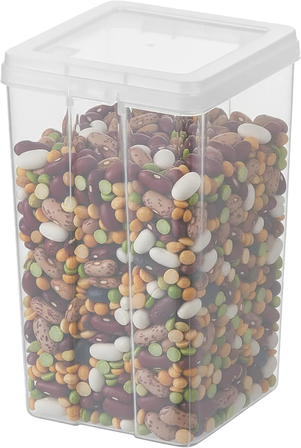 Food Storage Containers with Flip-Top Lid, 2.7 Qt - 6 Pack - Image 3