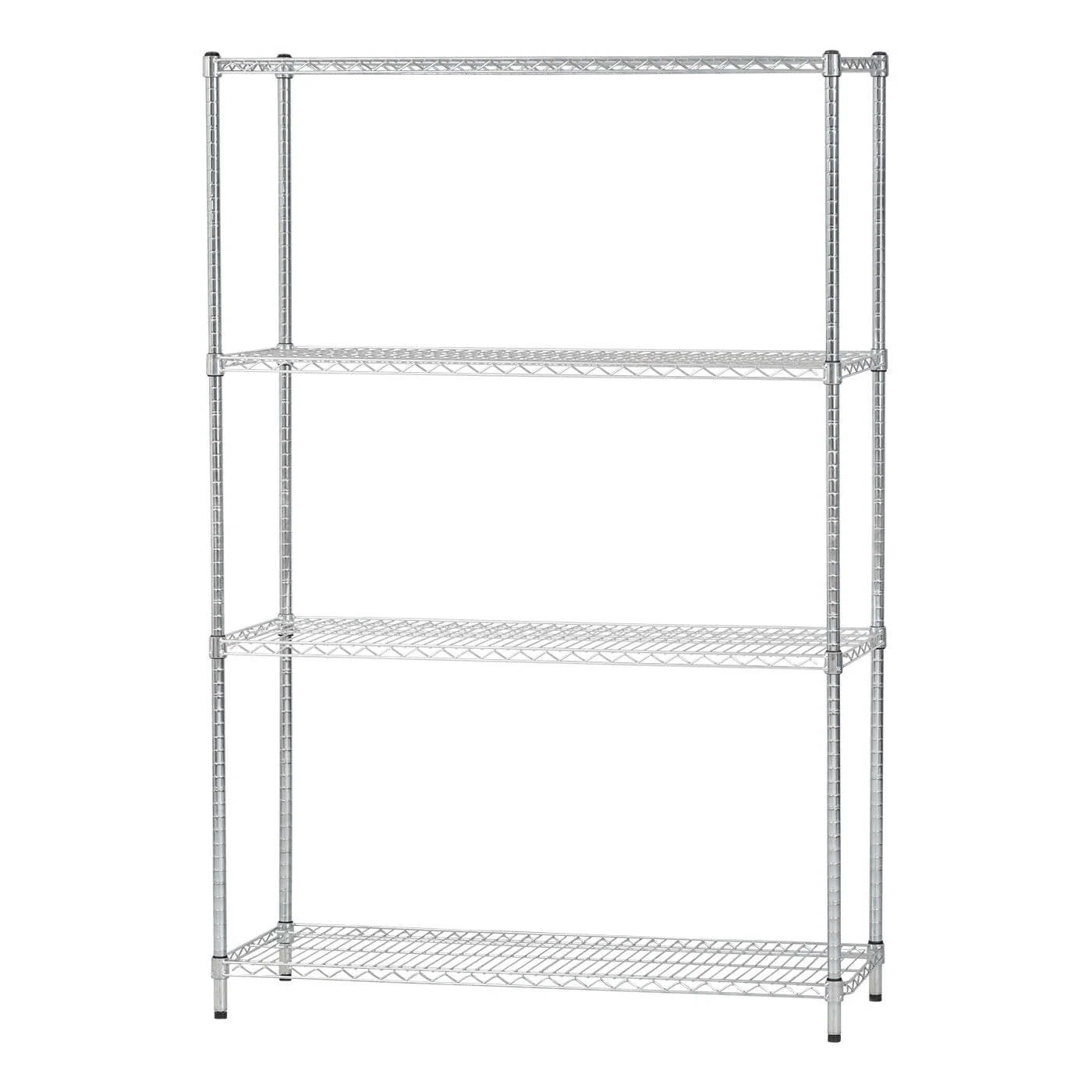 Heavy Duty 4 Shelf Wire Storage Unit - Image 8