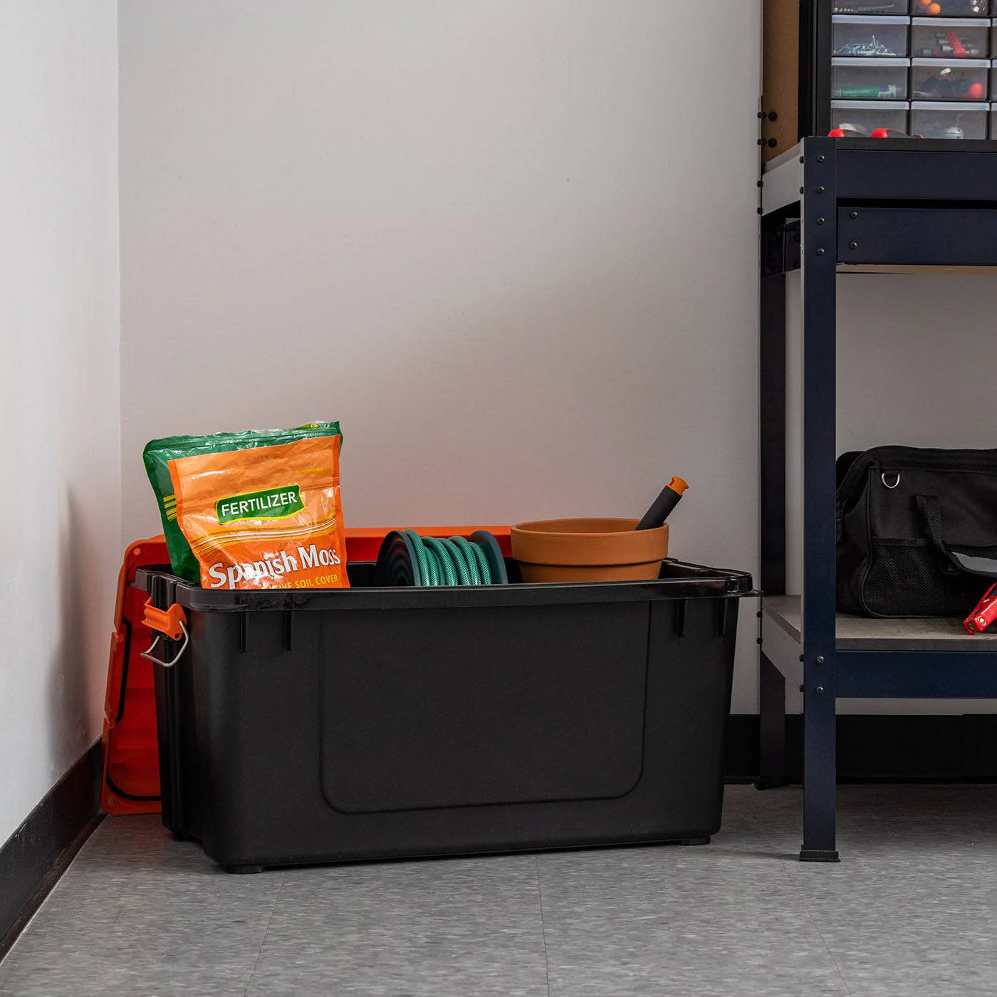 Heavy-Duty Plastic Storage Bins 3-Piece Set - Image 4