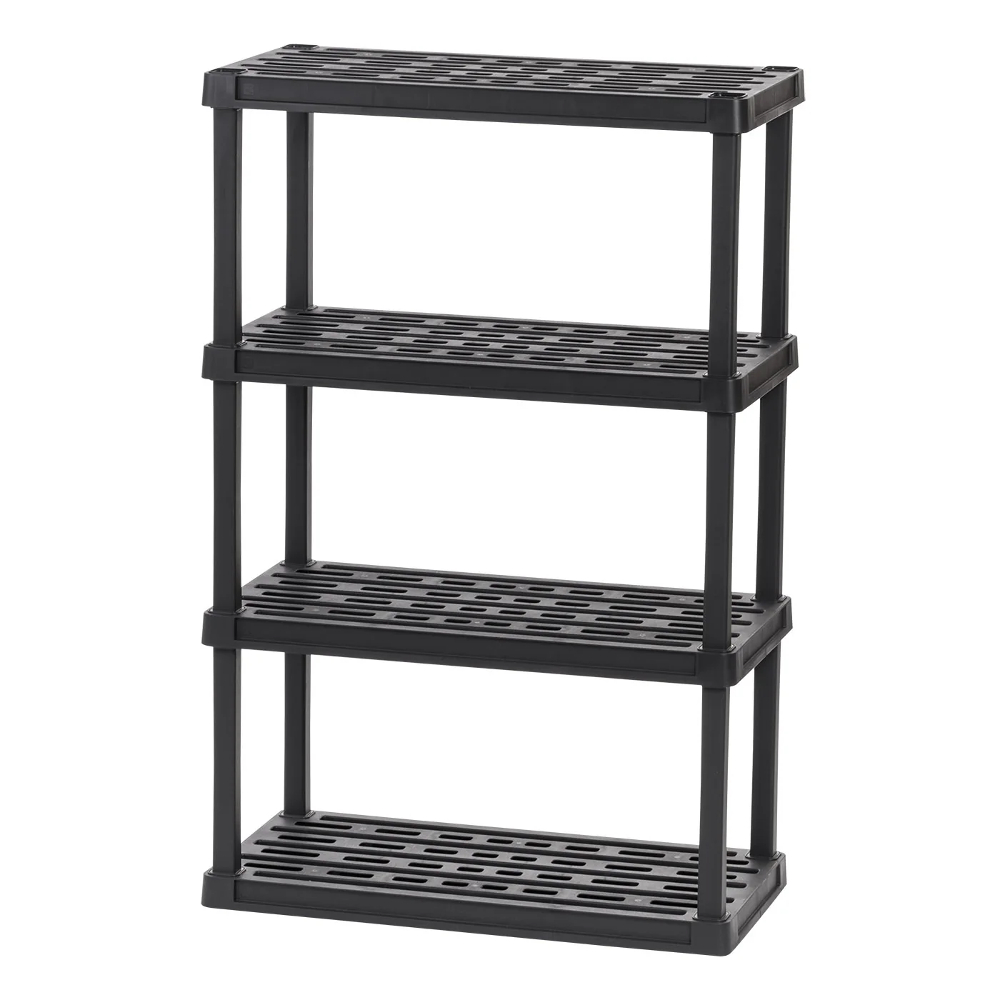 Heavy Duty Plastic Storage Shelves - Black - Image 3
