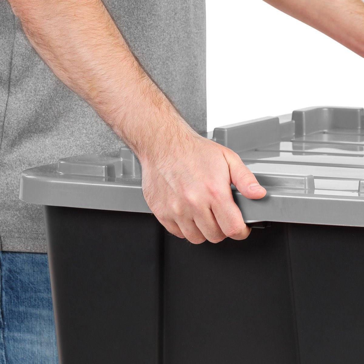 Heavy Duty Storage Bins 4 Pack - 27 gal. (108 qt.) - Image 15