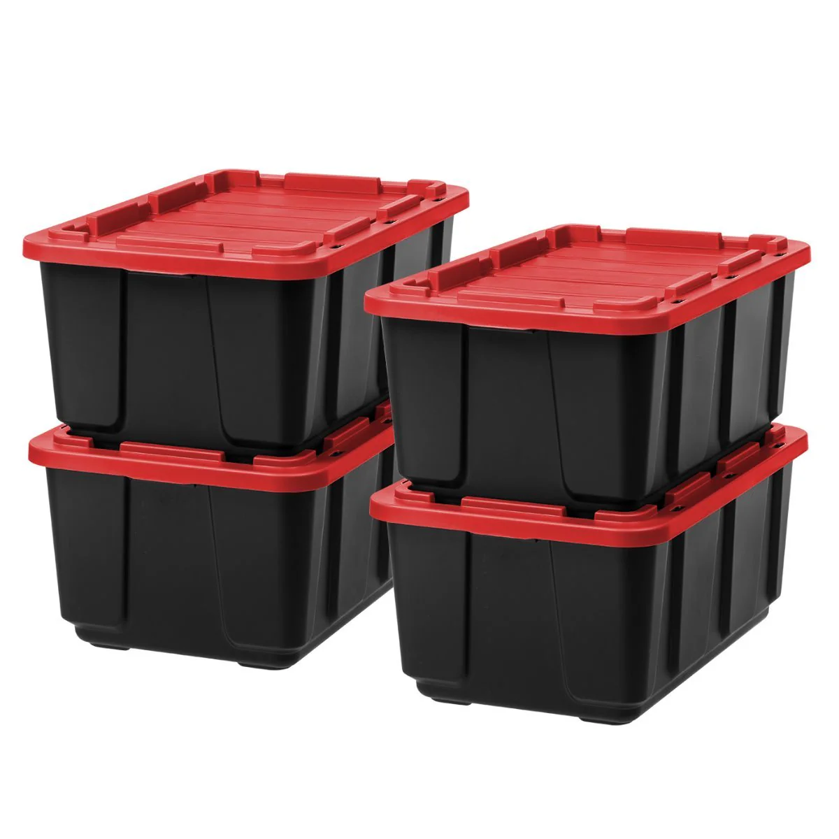 Heavy Duty Storage Bins 4 Pack - 27 gal. (108 qt.) - Image 5