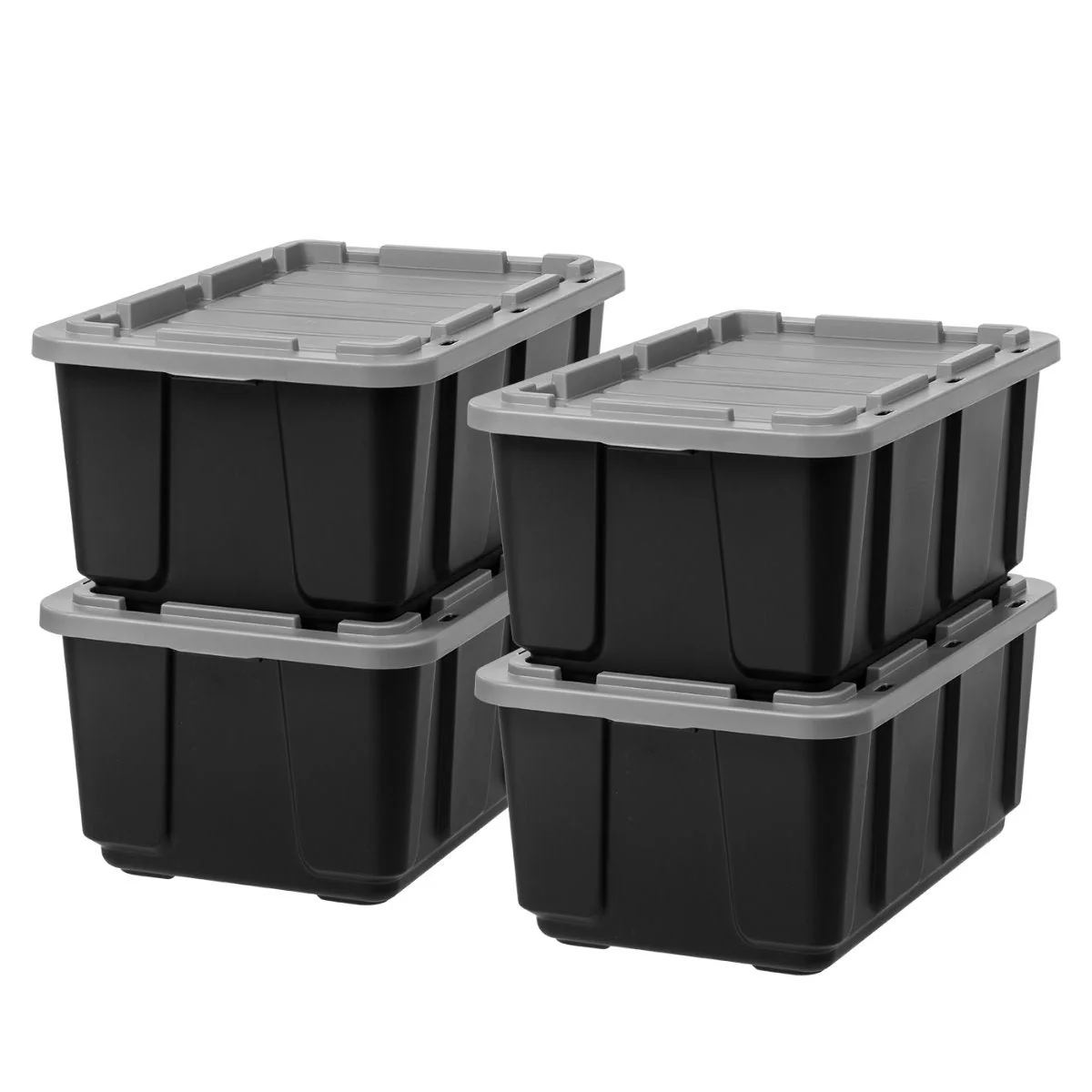 Heavy Duty Storage Bins 4 Pack - 27 gal. (108 qt.) - Image 6