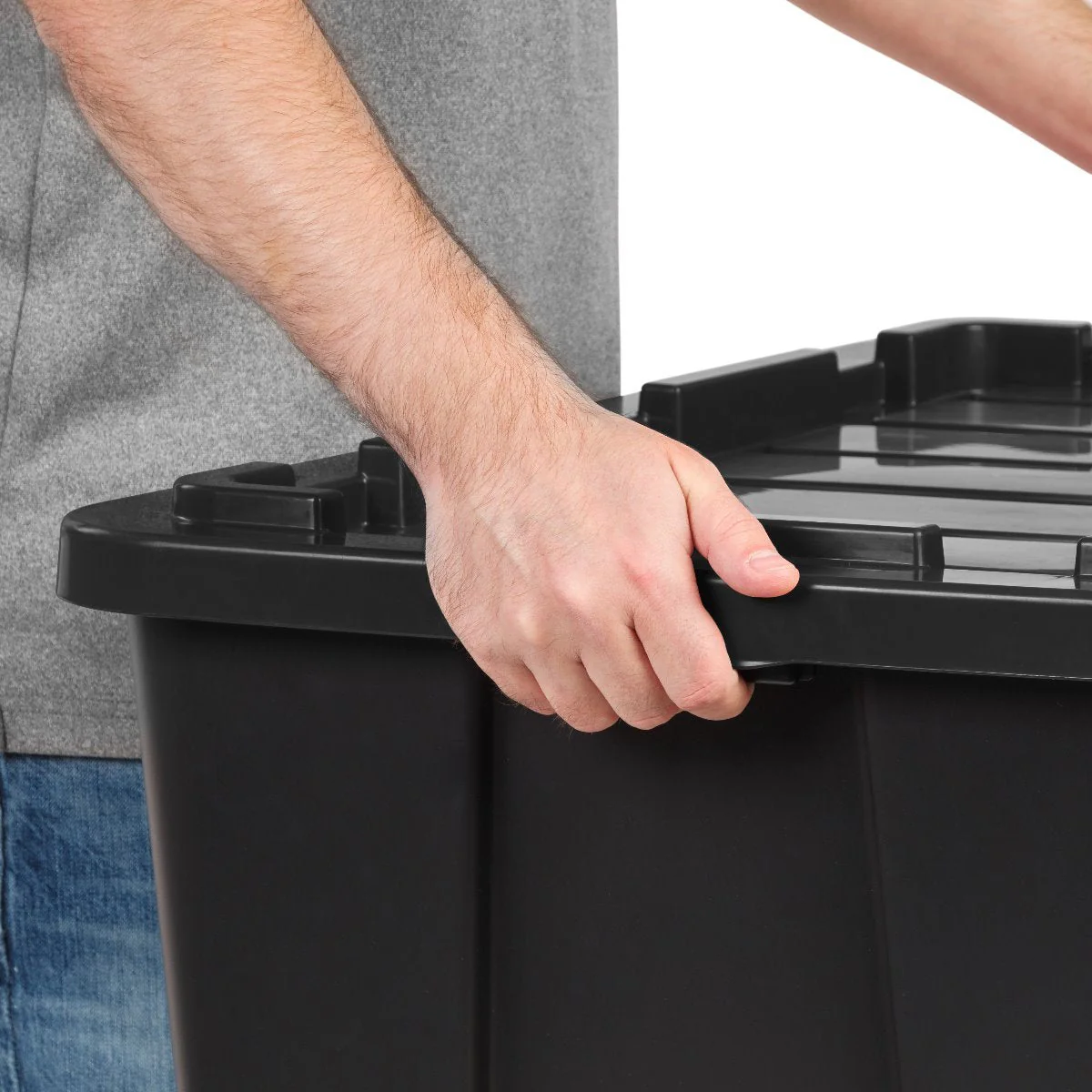 Heavy Duty Storage Bins 4 Pack - 27 gal. (108 qt.) - Image 9