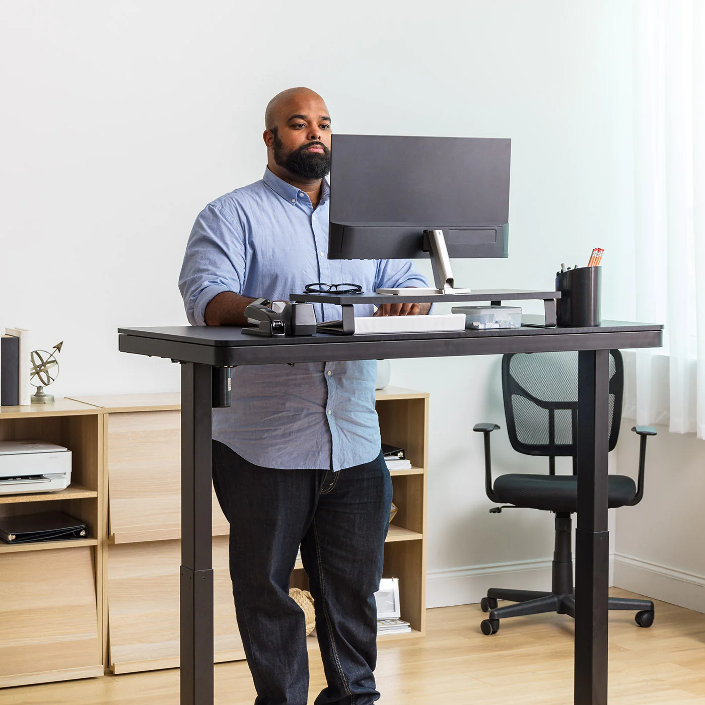 Height-Adjustable Standing Desk - Image 5