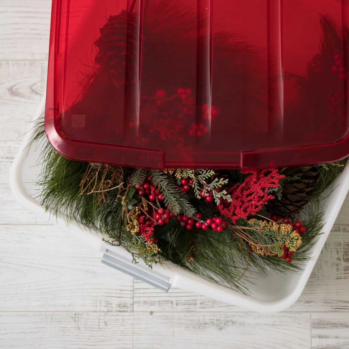 Holiday 20-inch Wreath Storage Box - Image 5