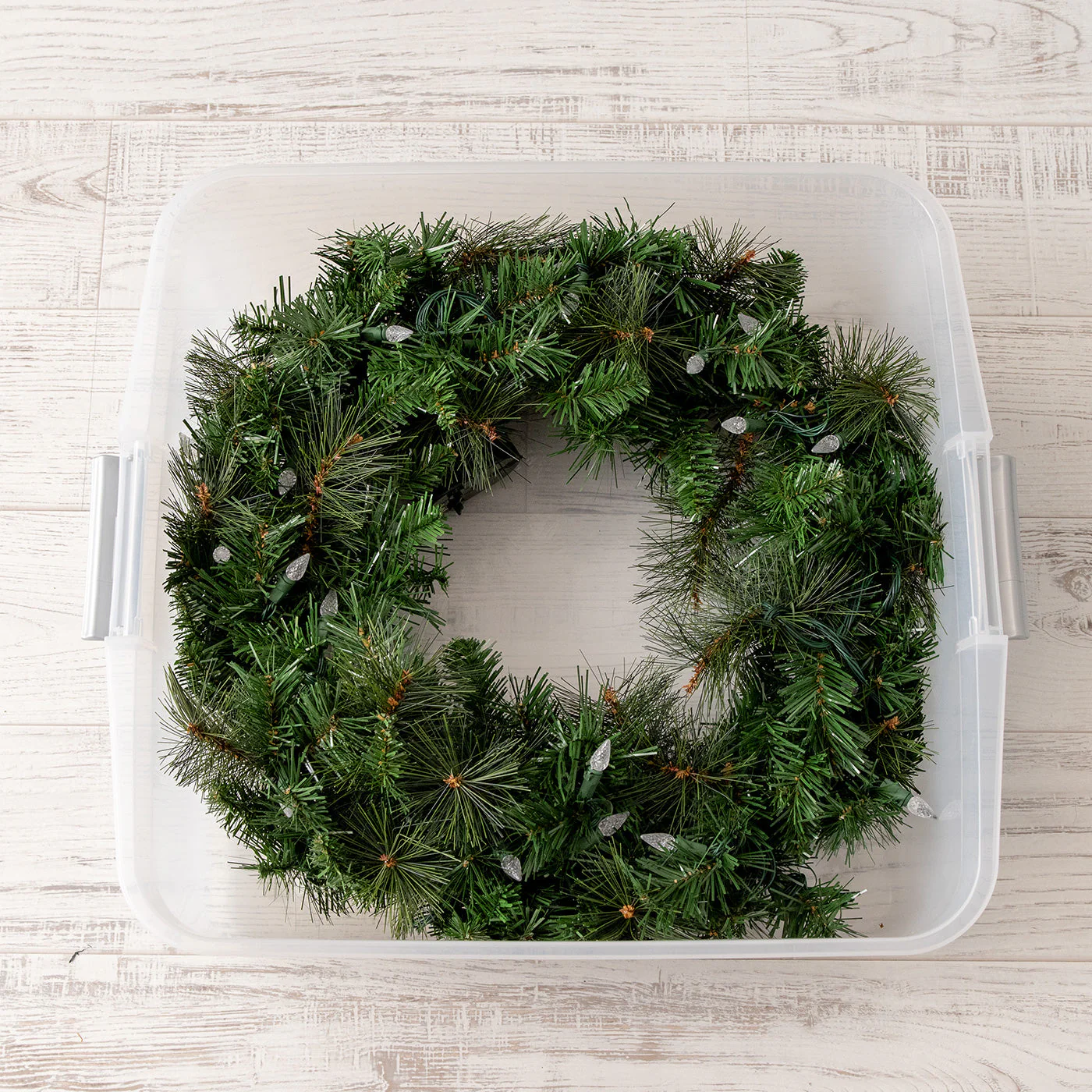 Holiday 20-inch Wreath Storage Box - Image 7