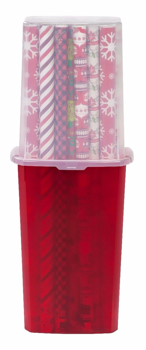 Holiday 40-inch Wrapping Paper Storage Box - Image 17