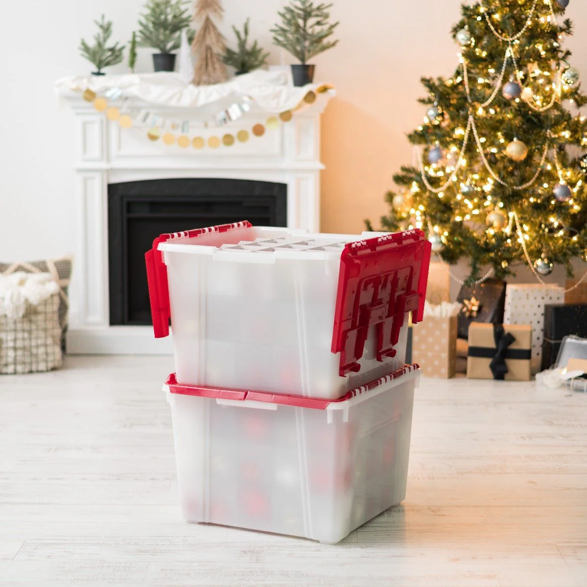 Holiday Ornament Wing-Lid Storage Box - Image 6