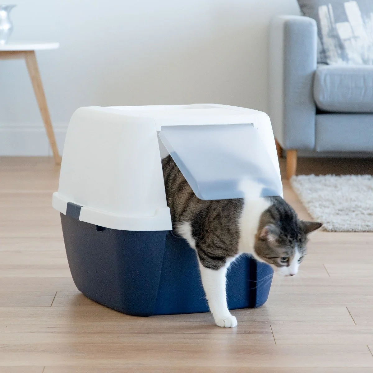 Hooded Cat Litter Box - Jumbo - Image 3