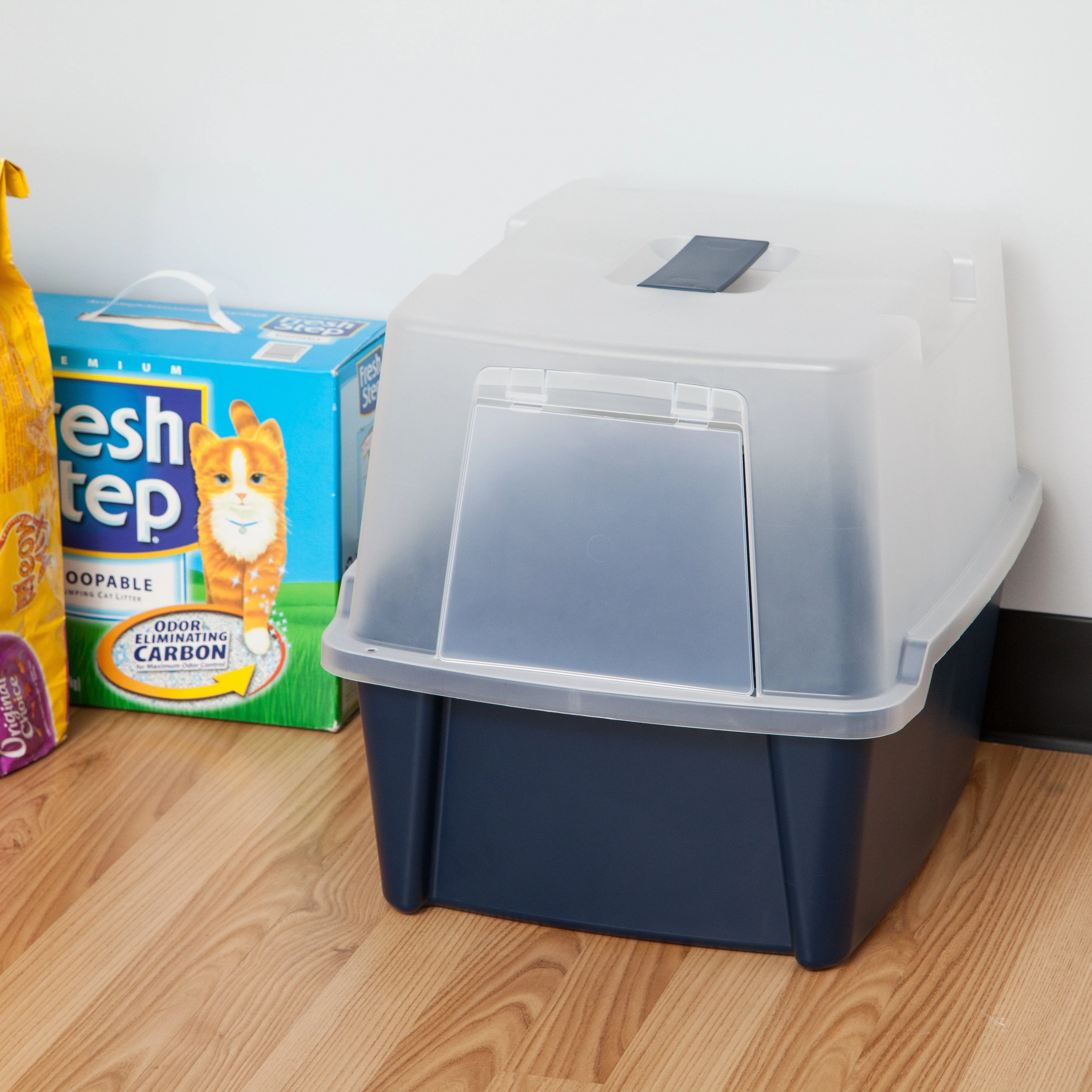 Hooded Cat Litter Box - Large - Image 3