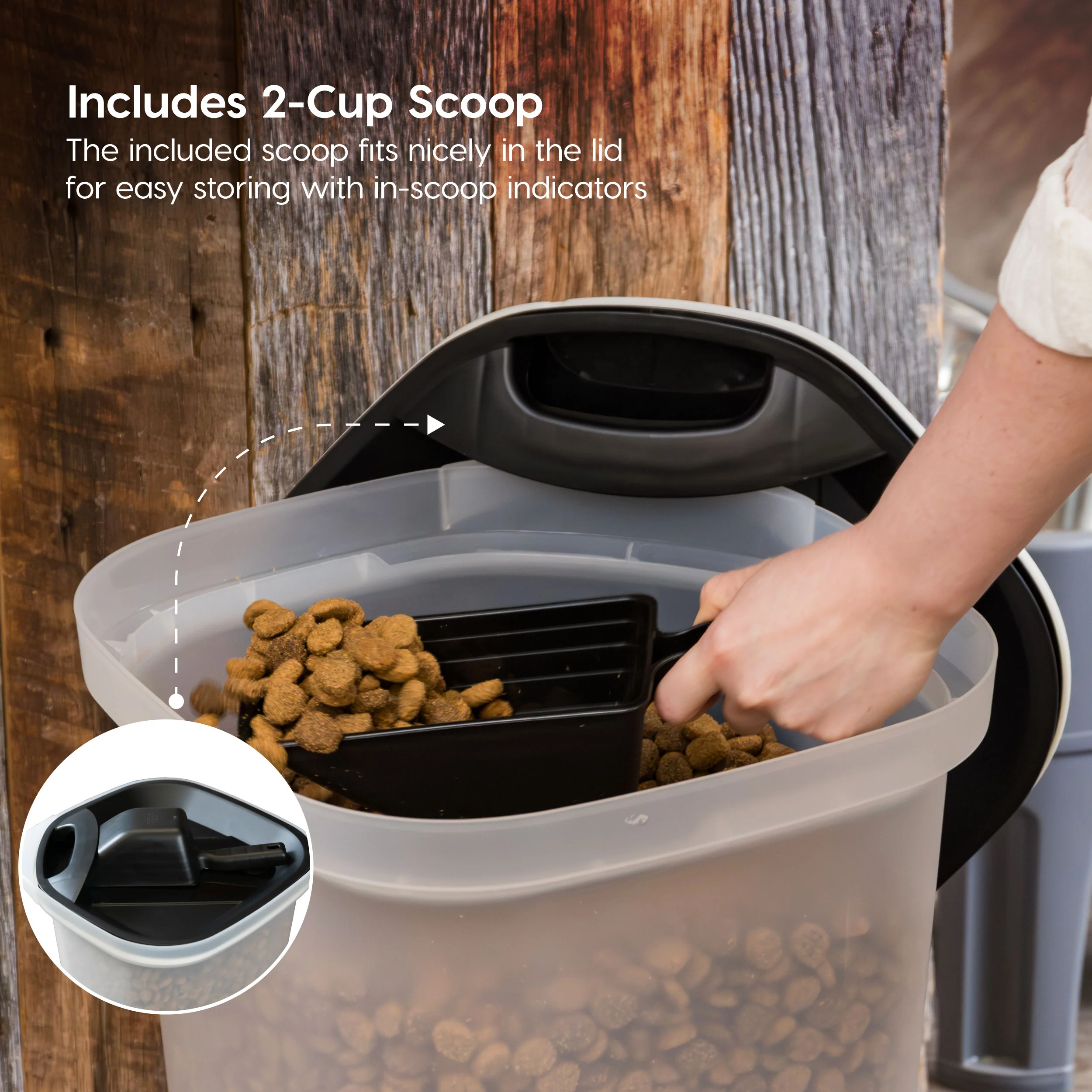 Improved Airtight Pet Food Container, 30Qt - Image 6