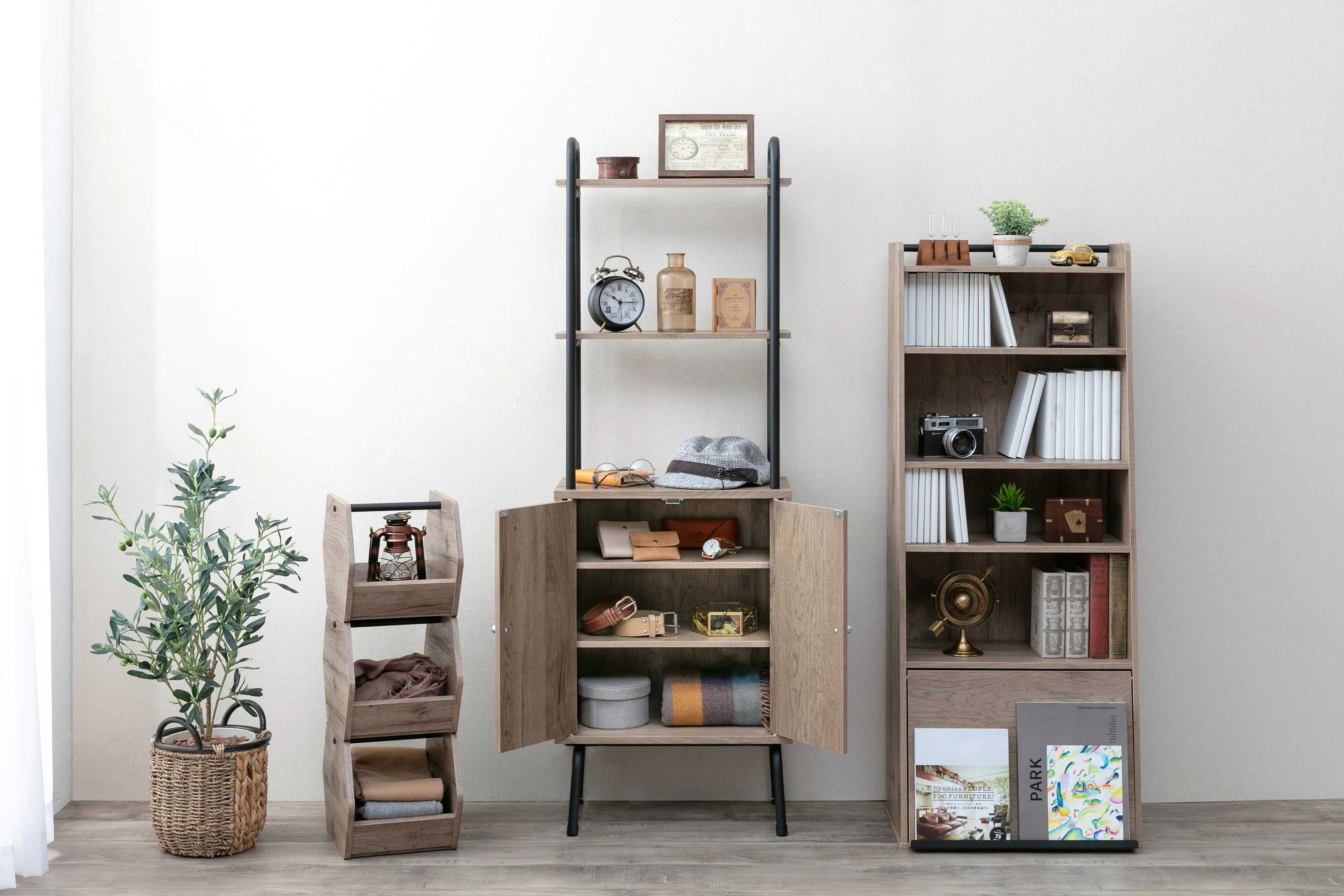 Industrial Series for Small Spaces Cabinet Wood - Image 8