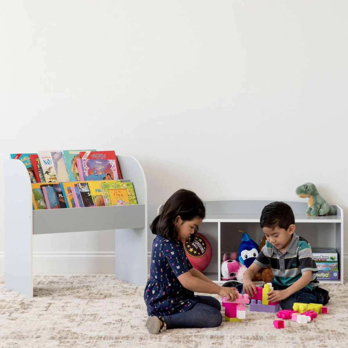 Kids Wooden Bookshelf - Image 17