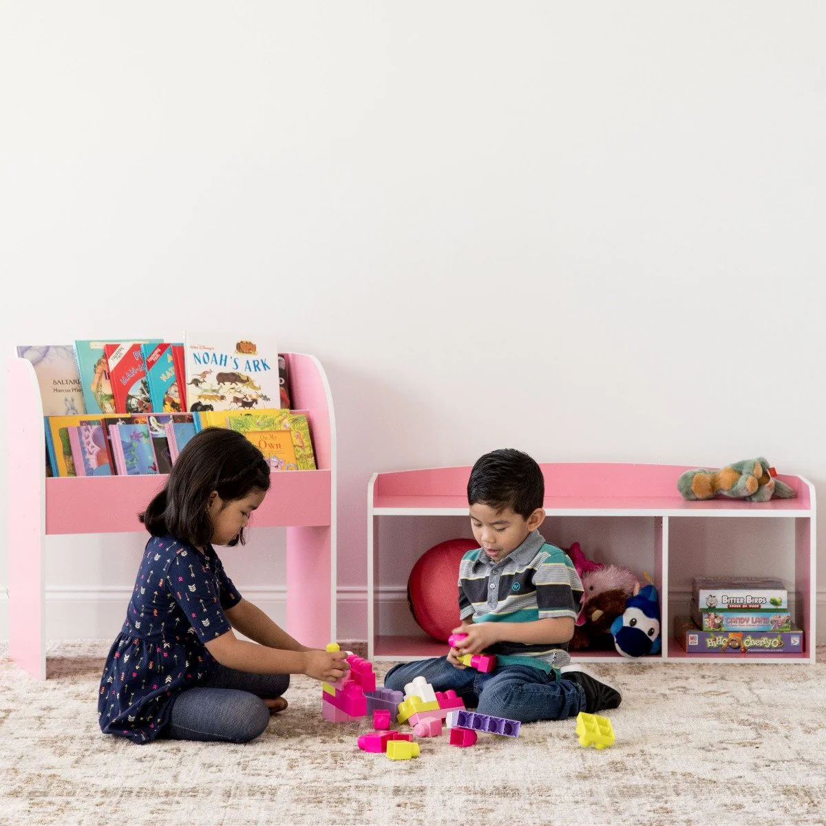 Kids Wooden Bookshelf - Image 7