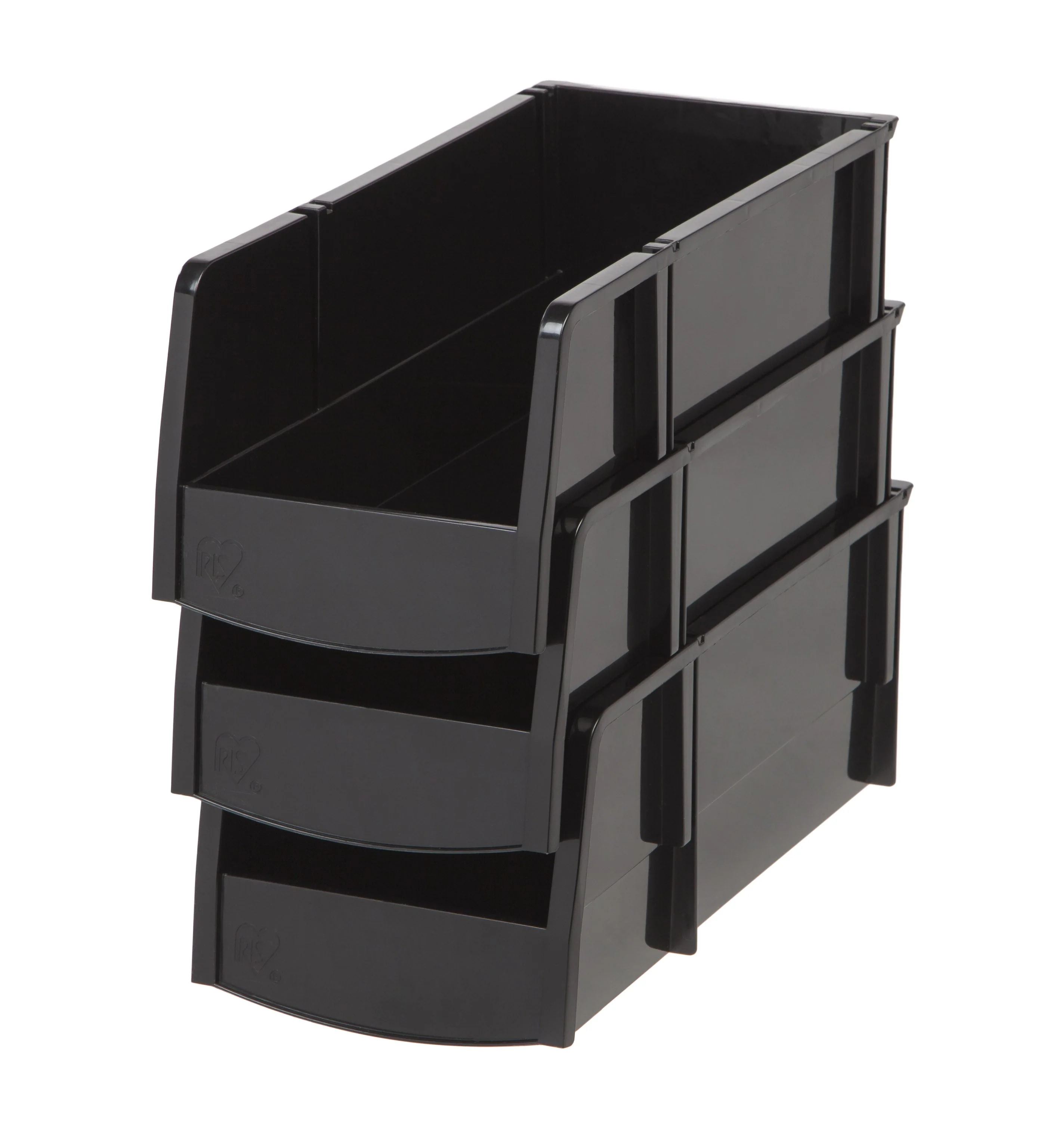 Large Bin, 8 Pack, Black - Image 3